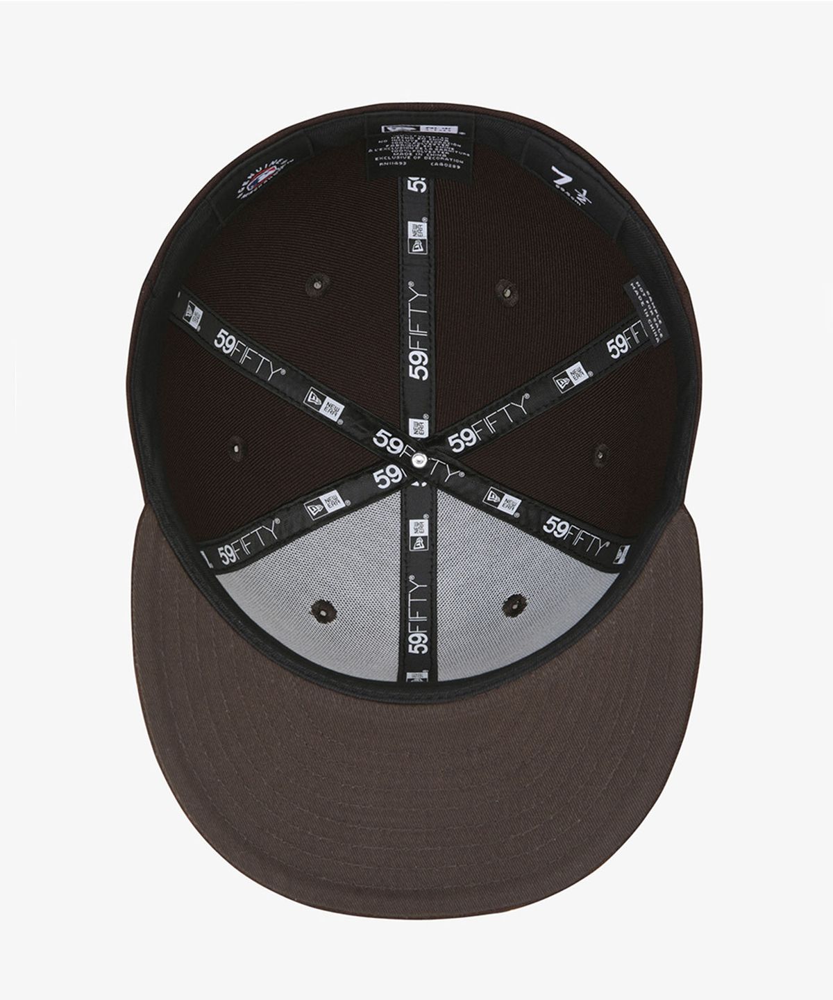 뉴에라(NEW ERA) MLB LA 다저스 베이직 피티드캡 번트 우드
