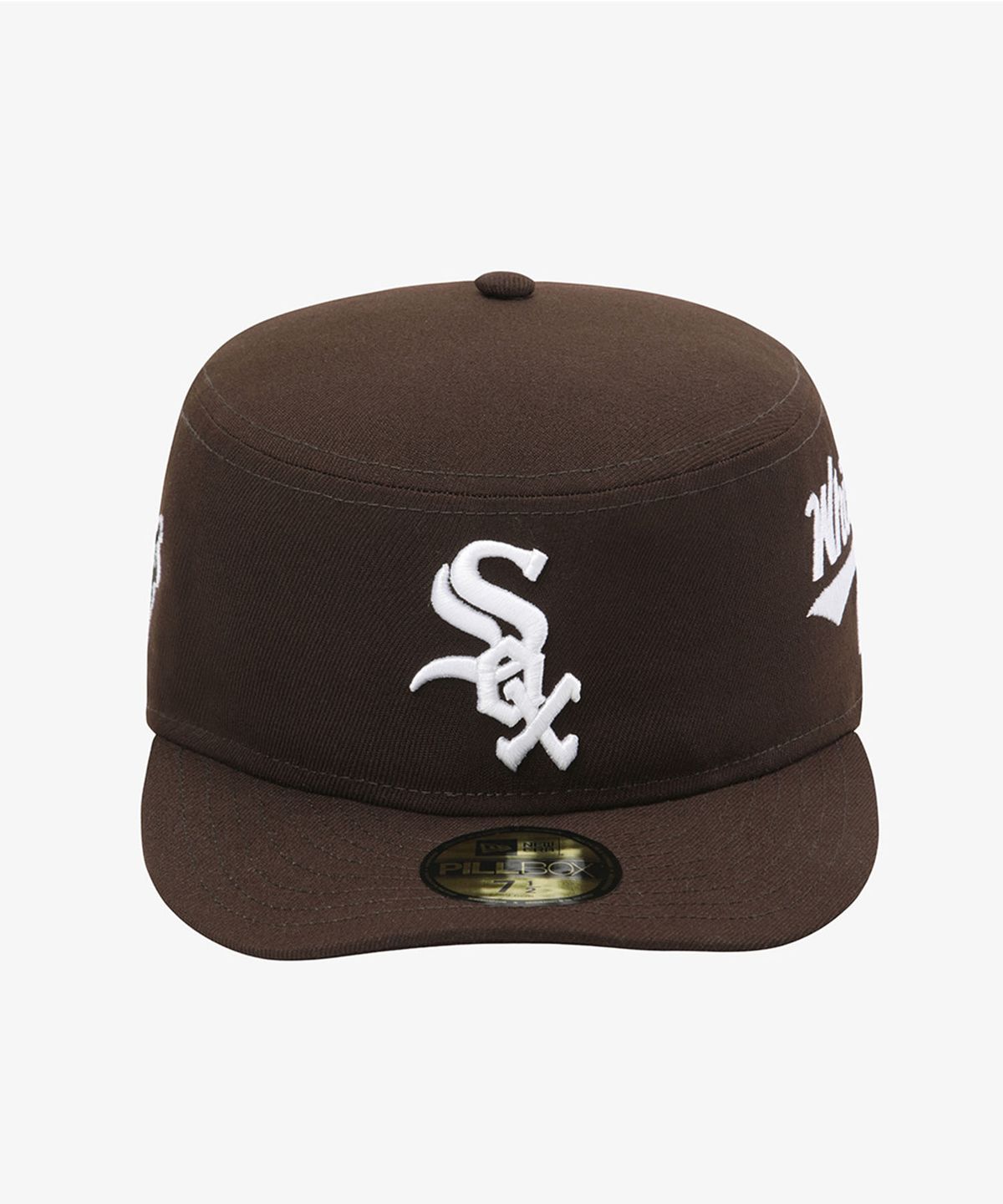 뉴에라(NEW ERA) MLB 시카고 화이트삭스 필박스 피티드캡 번트 우드