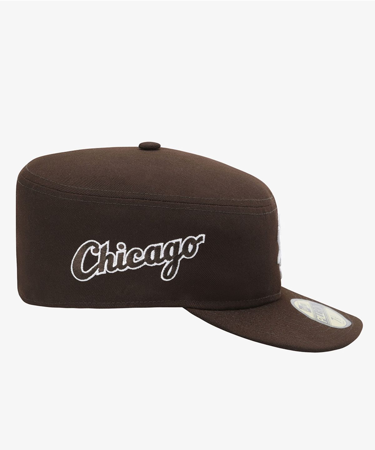 뉴에라(NEW ERA) MLB 시카고 화이트삭스 필박스 피티드캡 번트 우드
