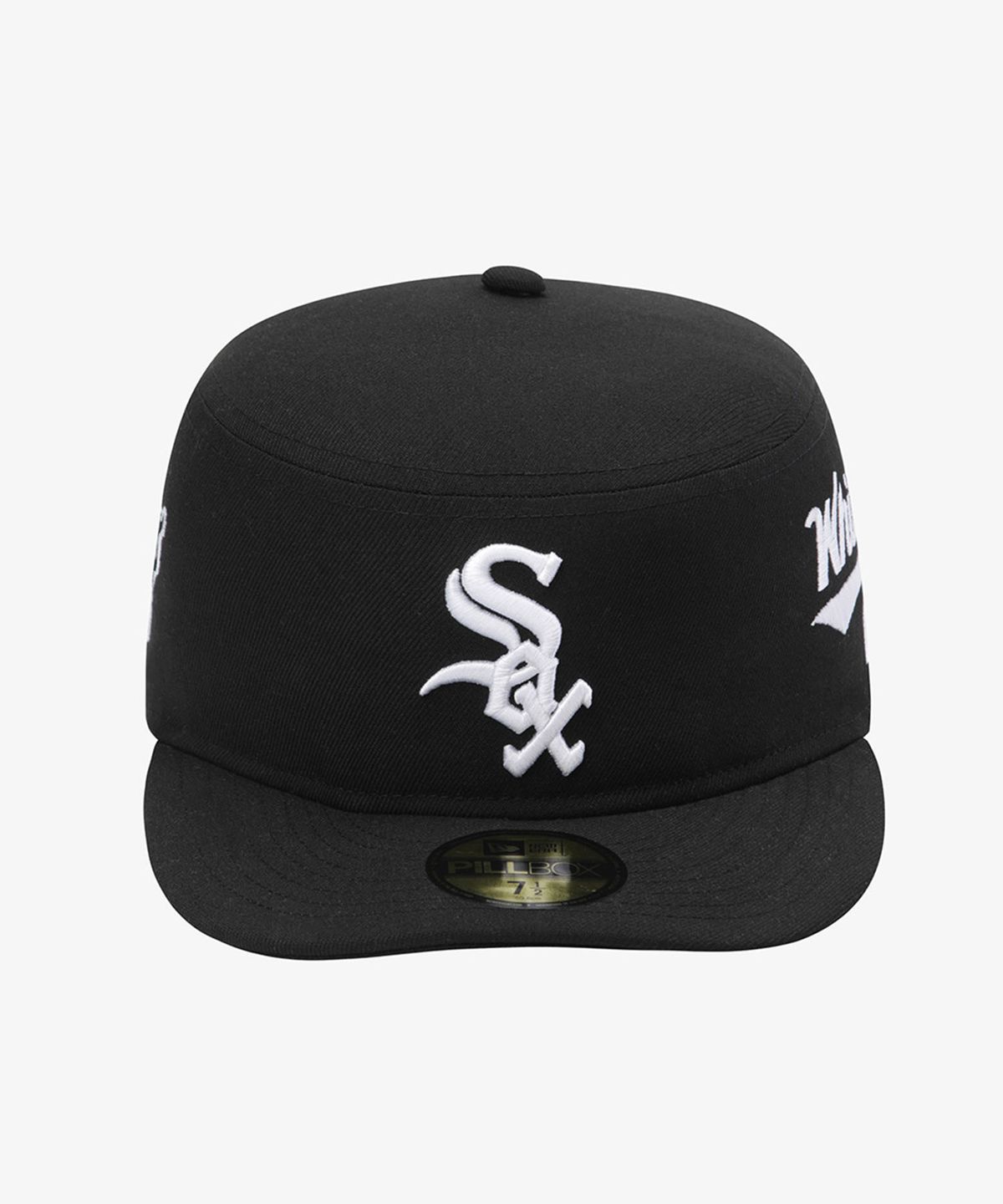 뉴에라(NEW ERA) MLB 시카고 화이트삭스 필박스 피티드캡 블랙