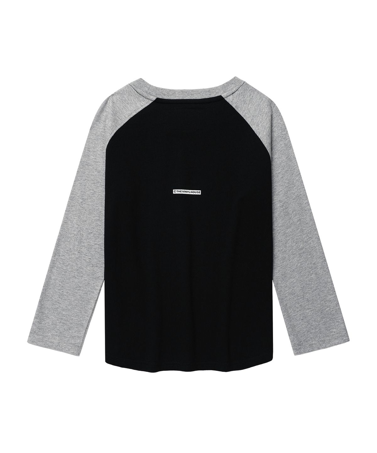 더바이닐하우스(THEVINYLHOUSE) LOVE RAGLAN LS TEE (W) BLACK