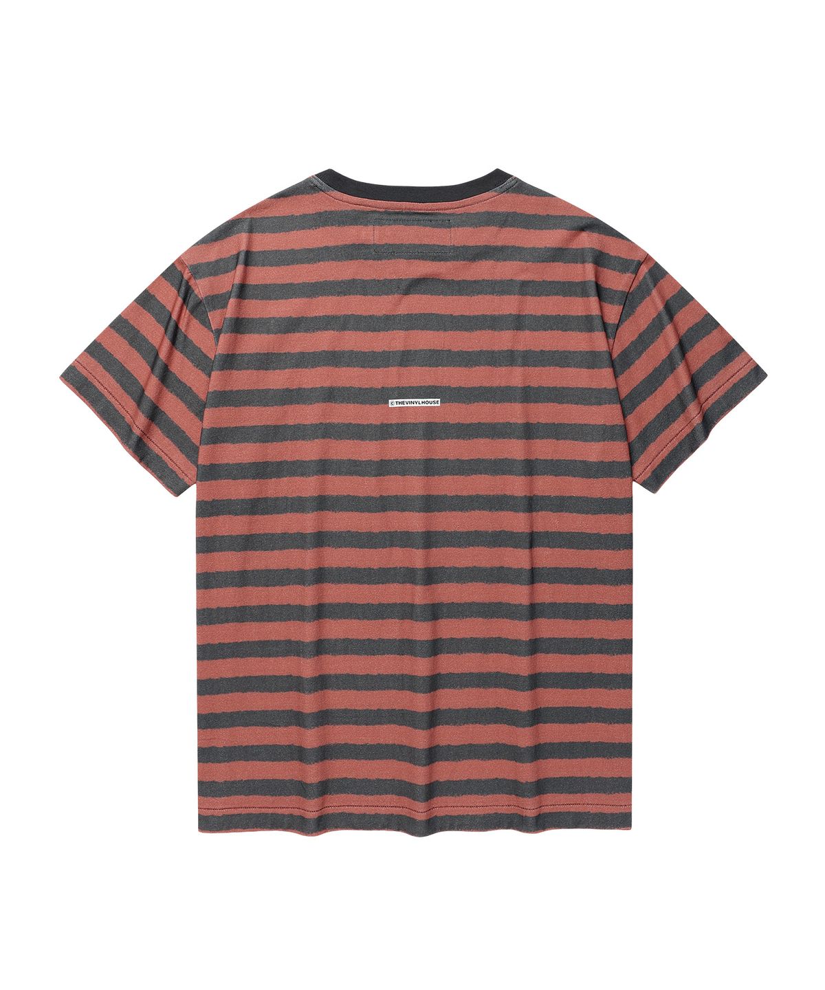 더바이닐하우스(THEVINYLHOUSE) BLEED STRIPE TEE RED