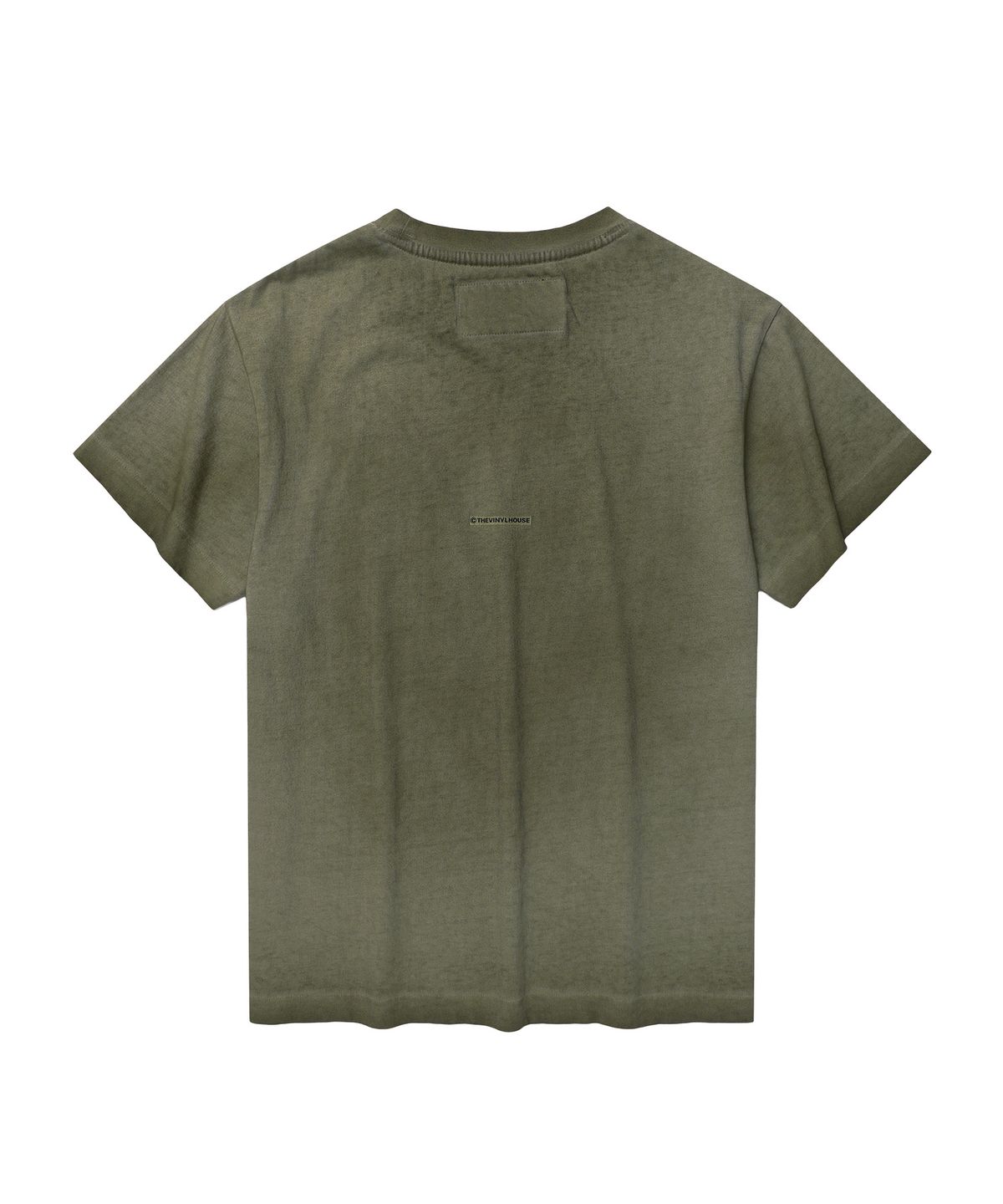 더바이닐하우스(THEVINYLHOUSE) FADED TIME TEE OLIVE