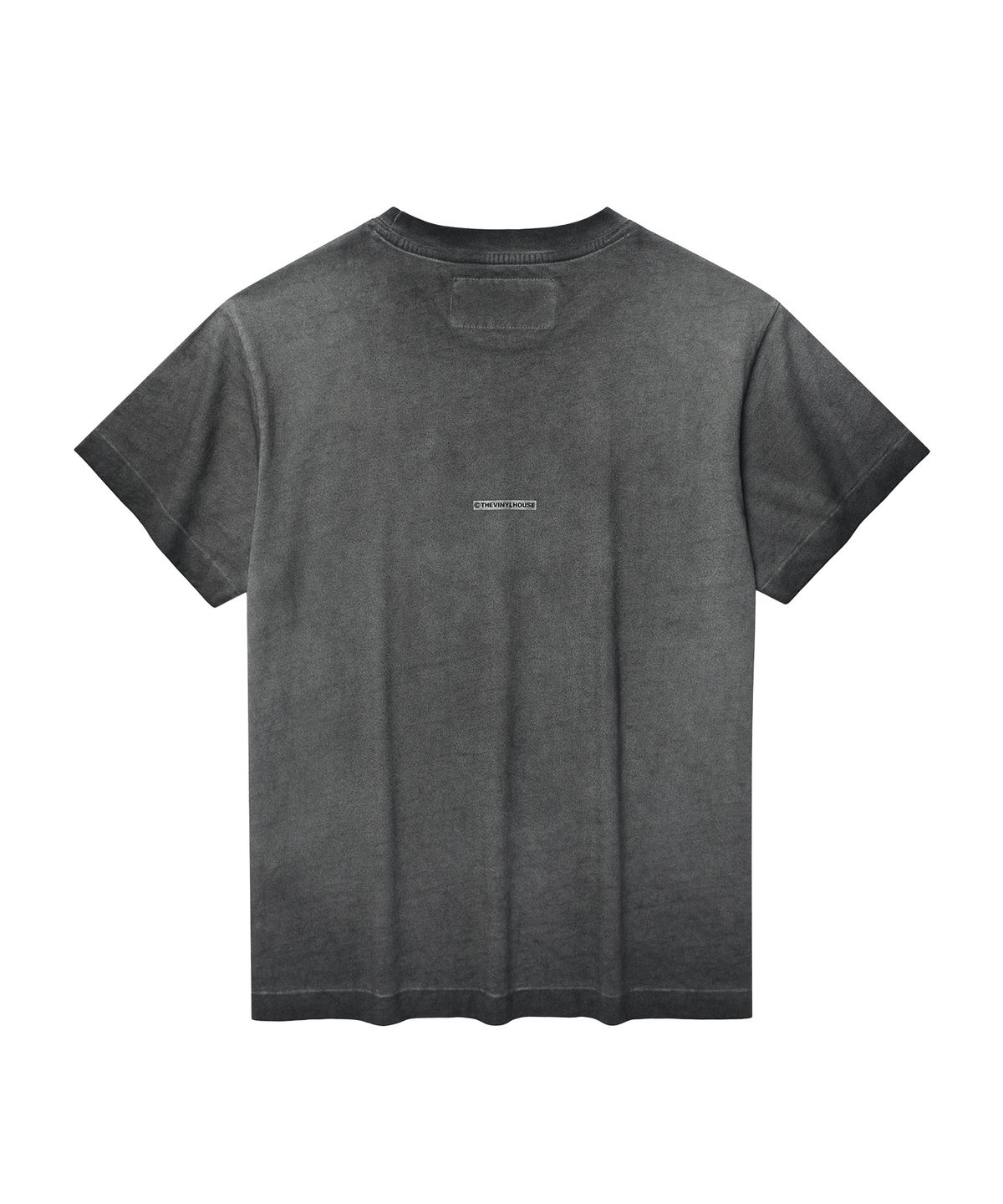 더바이닐하우스(THEVINYLHOUSE) FADED TIME TEE CHARCOAL
