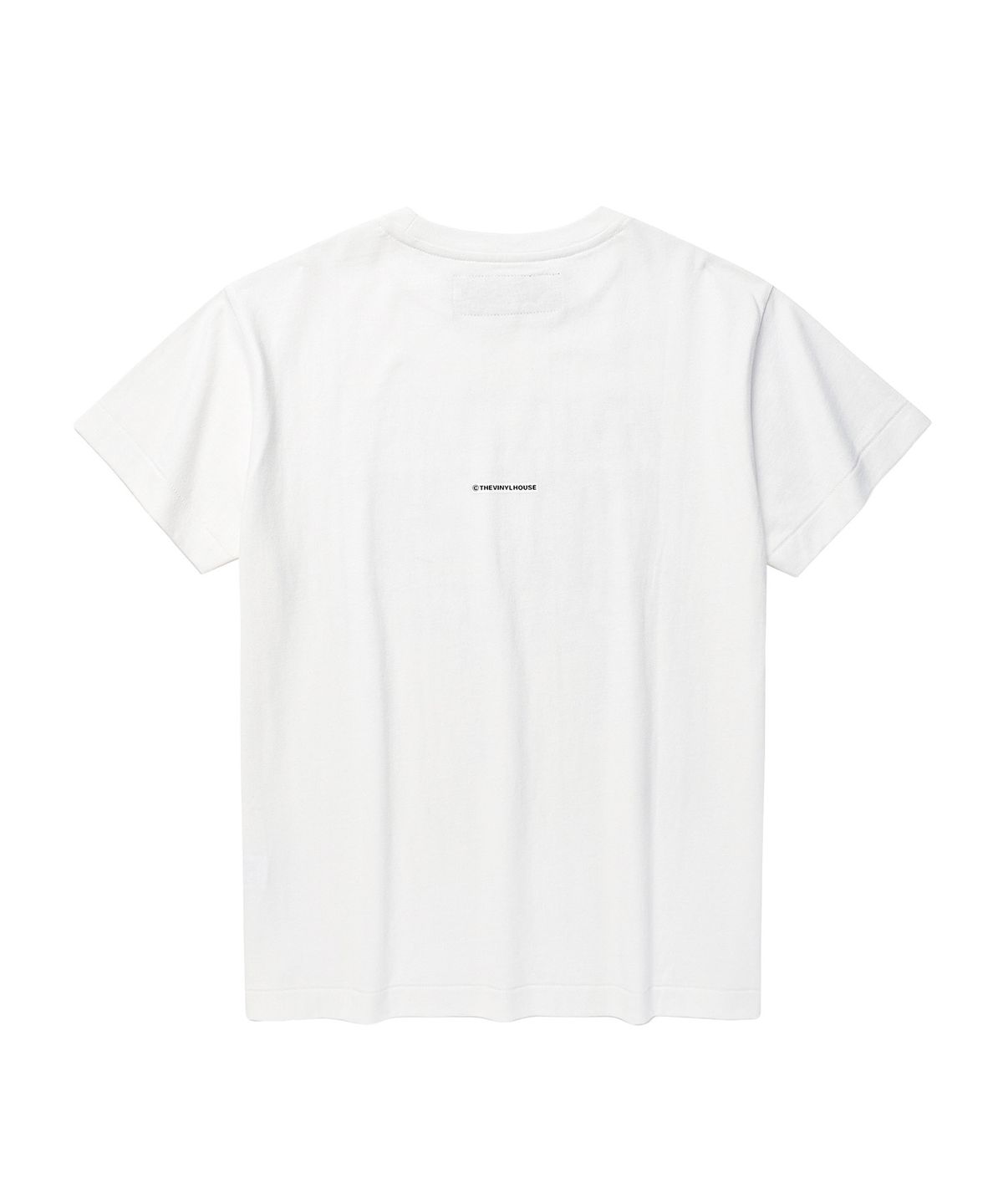 더바이닐하우스(THEVINYLHOUSE) EYES DOWN TEE WHITE