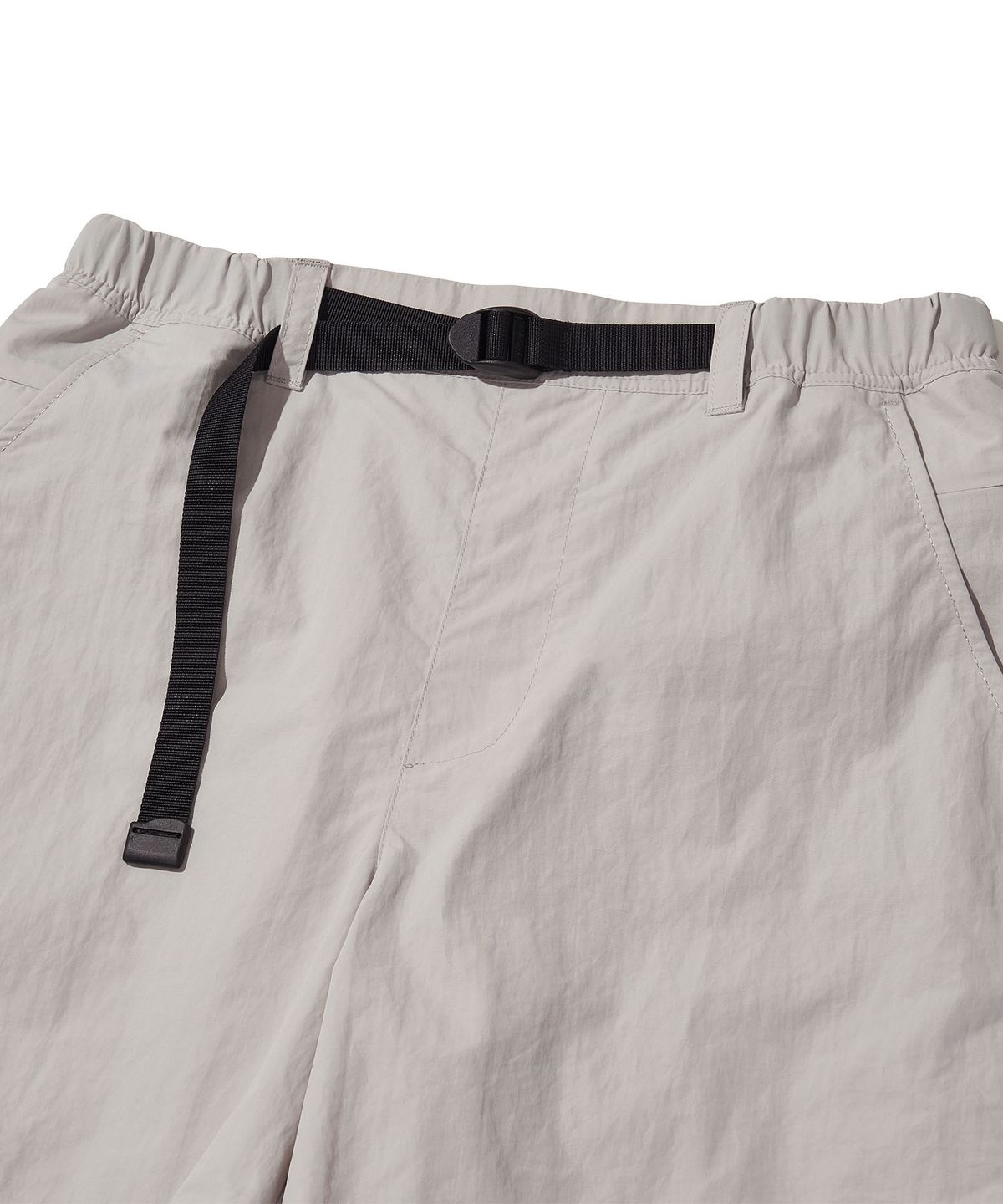 웰터 익스페리먼트(WELTER EXPERIMENT) TALON LIGHT EASY SHORTS_LIGHT GRAY