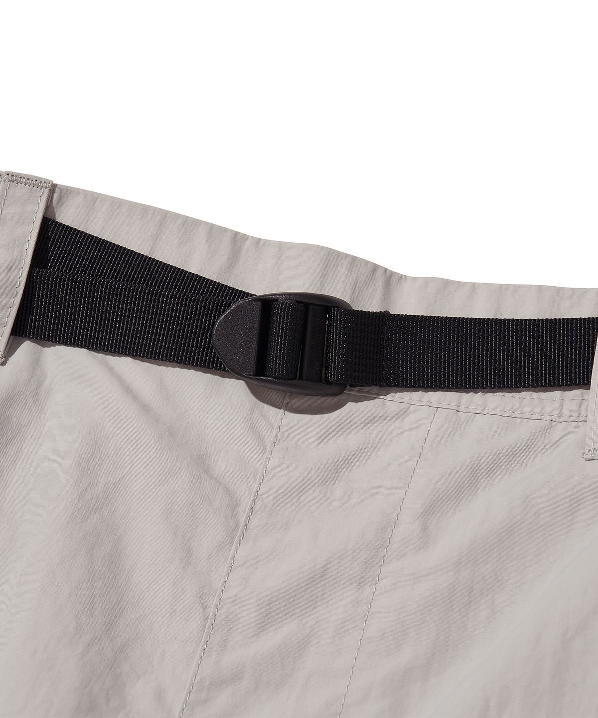 웰터 익스페리먼트(WELTER EXPERIMENT) TALON LIGHT EASY SHORTS_LIGHT GRAY