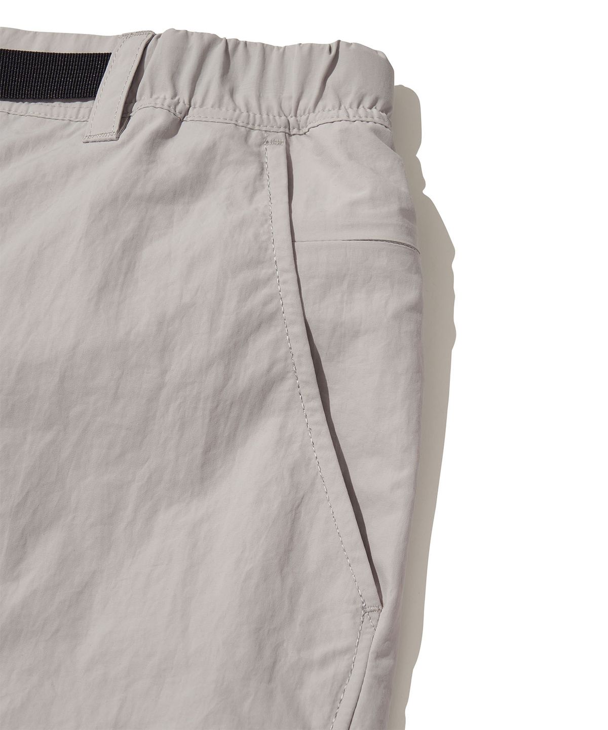 웰터 익스페리먼트(WELTER EXPERIMENT) TALON LIGHT EASY SHORTS_LIGHT GRAY