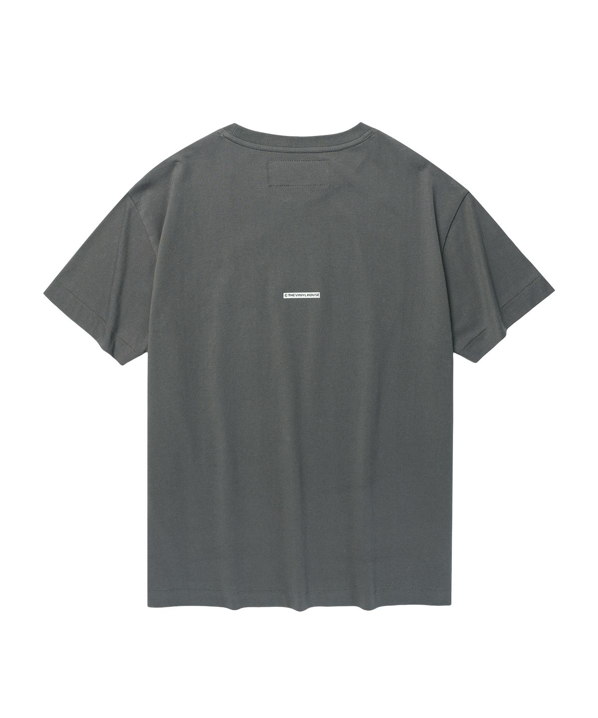 더바이닐하우스(THEVINYLHOUSE) EARLY BIRD DIES TEE CHARCOAL