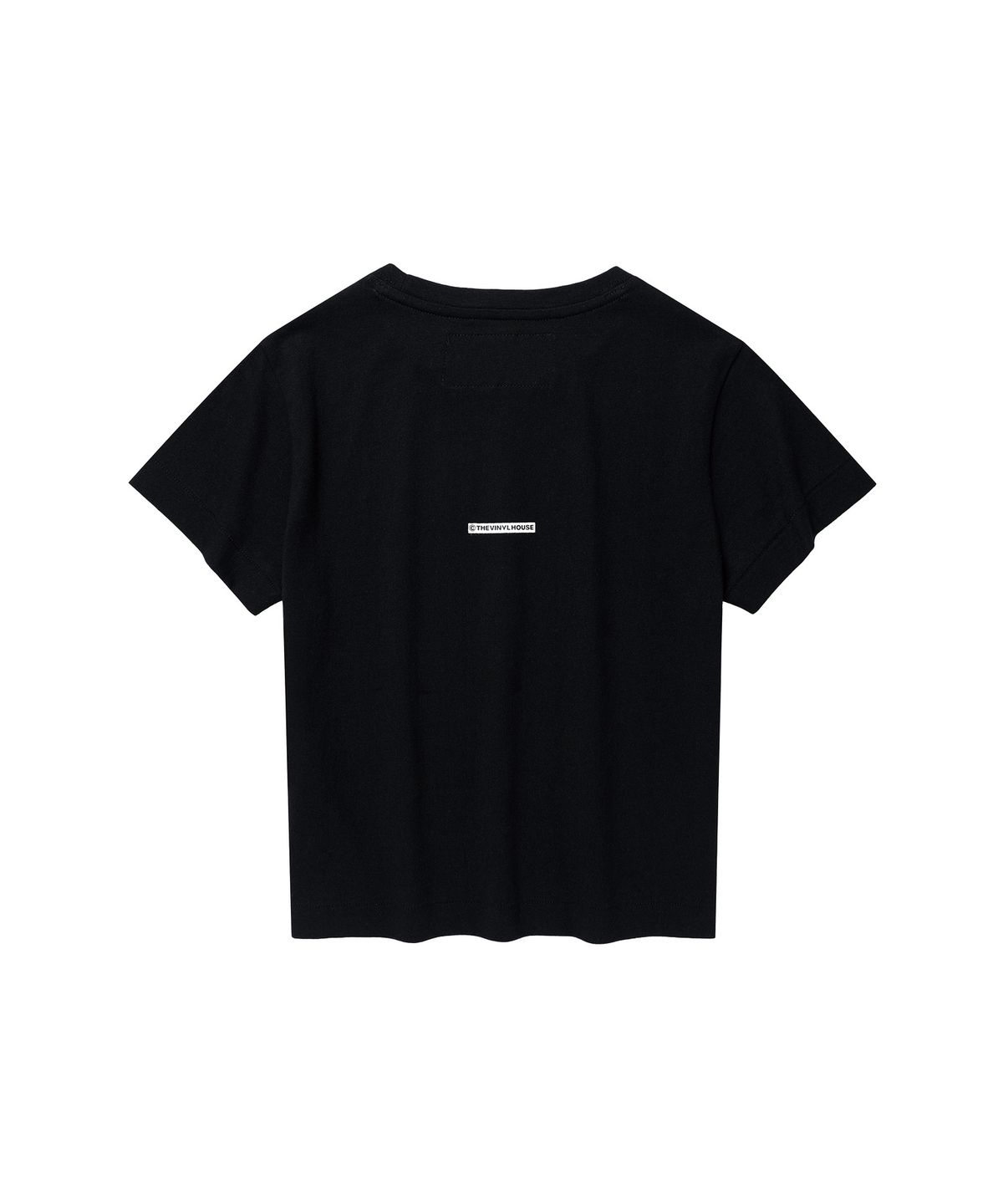 더바이닐하우스(THEVINYLHOUSE) EARLY BIRD DIES TEE BLACK