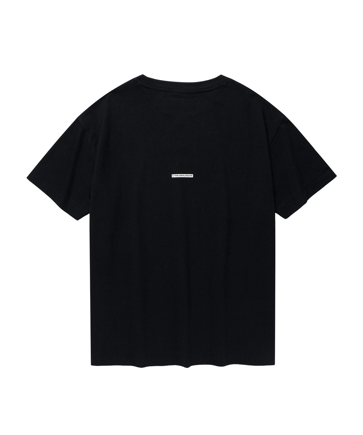 더바이닐하우스(THEVINYLHOUSE) EARLY BIRD DIES TEE BLACK