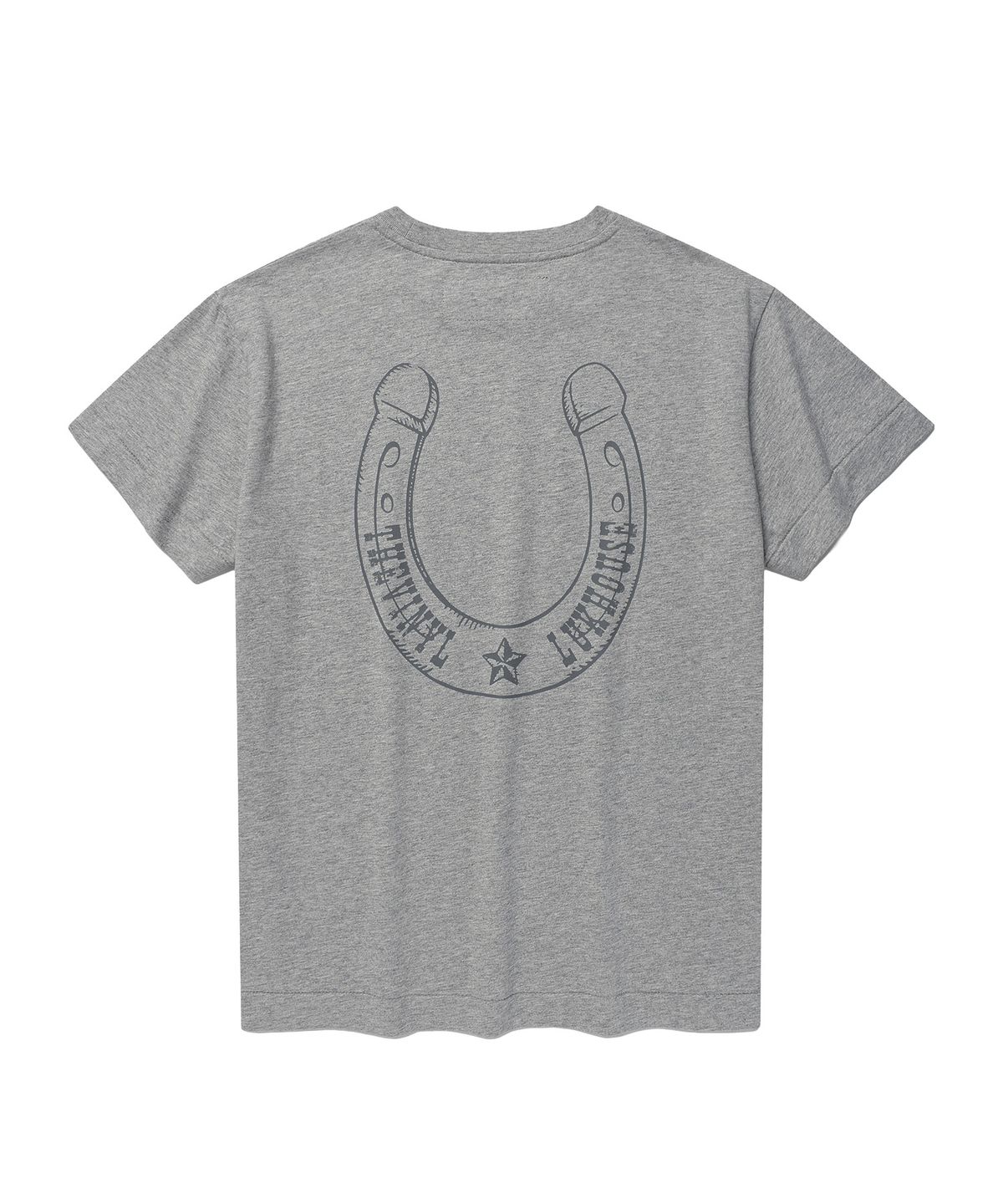 더바이닐하우스(THEVINYLHOUSE) LUCKY HOUSE TEE GREY
