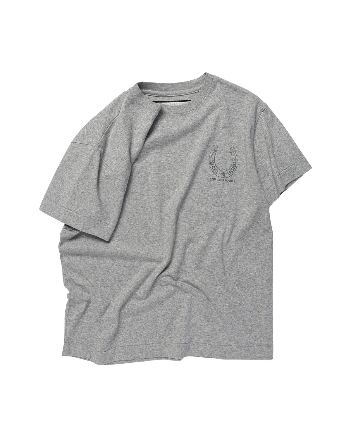 더바이닐하우스(THEVINYLHOUSE) LUCKY HOUSE TEE GREY
