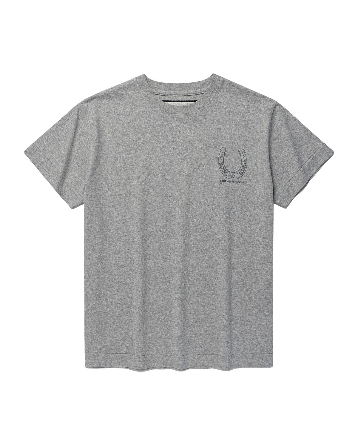 더바이닐하우스(THEVINYLHOUSE) LUCKY HOUSE TEE GREY
