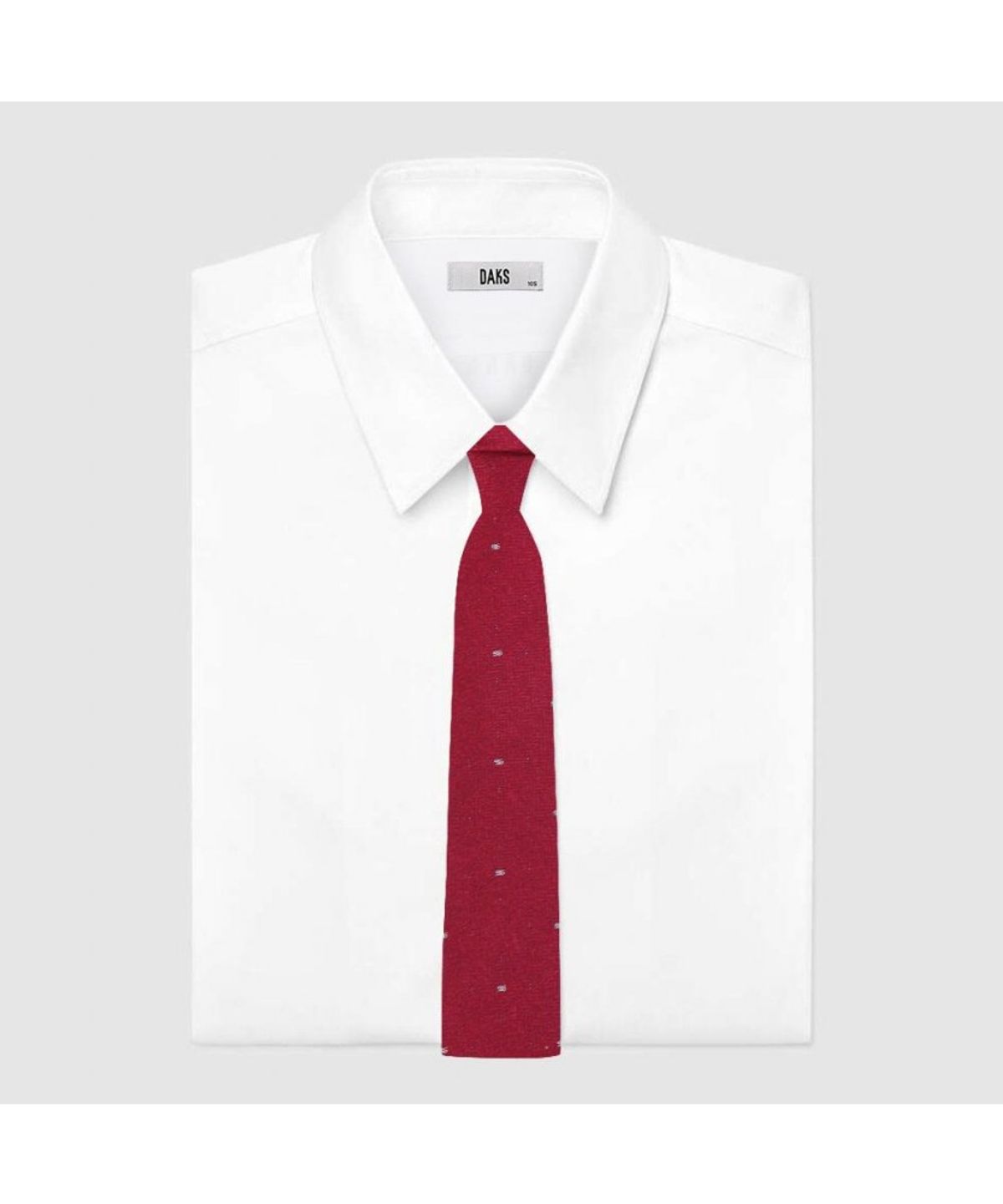 닥스셔츠(DAKS SHIRTS) 실크혼방 도트 올오버 넥타이 네이비_DMG1ACF1243N1