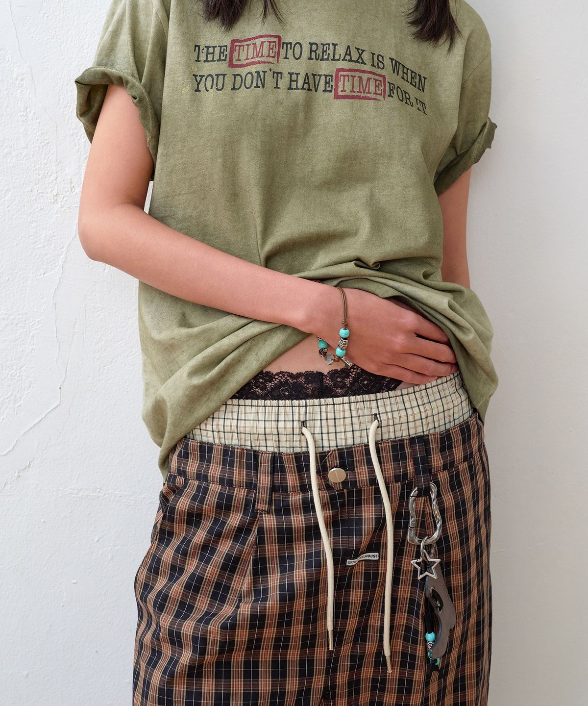 더바이닐하우스(THEVINYLHOUSE) TVH WESTERN BRACELET BROWN