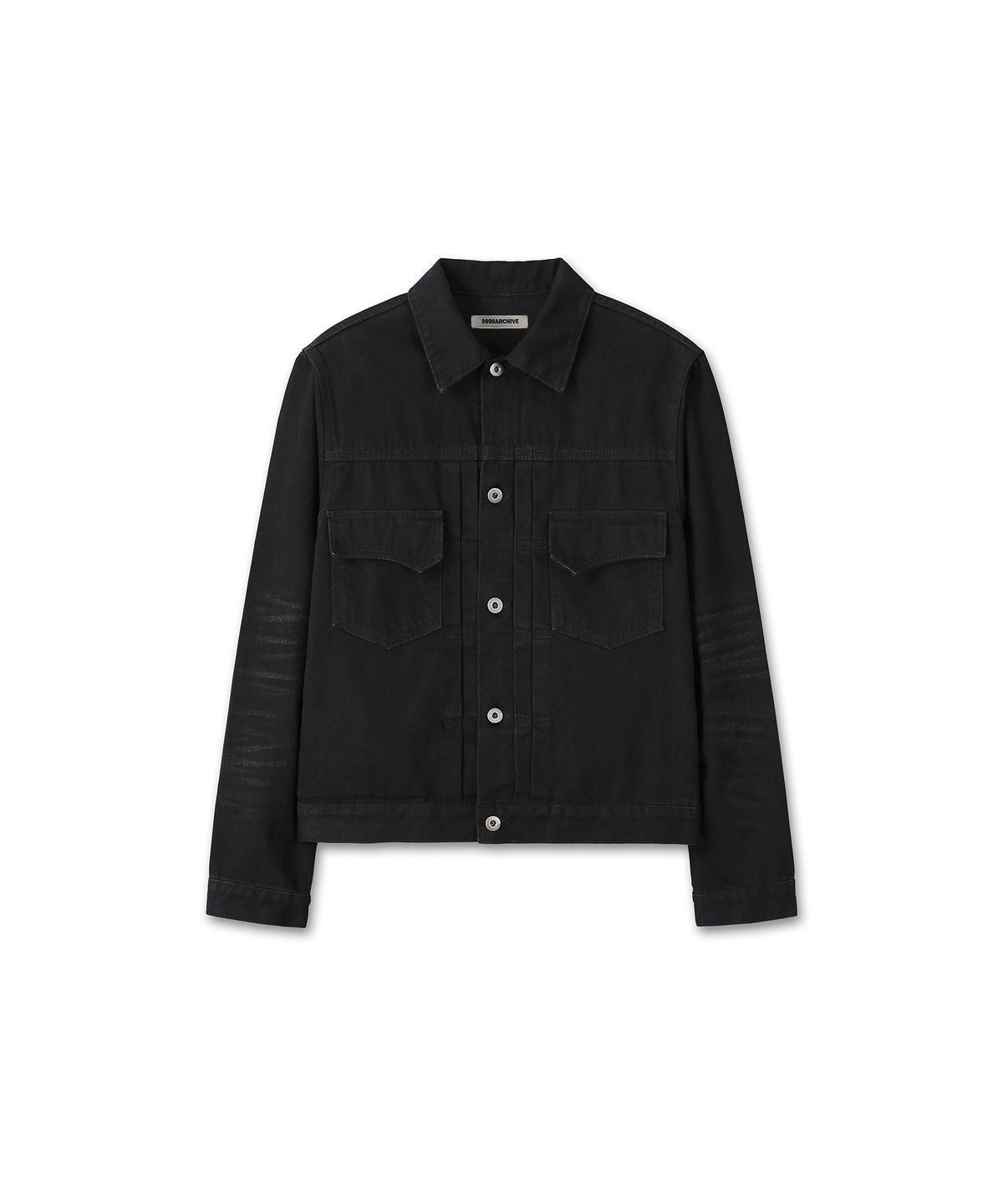 9999아카이브(9999ARCHIVE) Oblique Denim Trucker Jacket