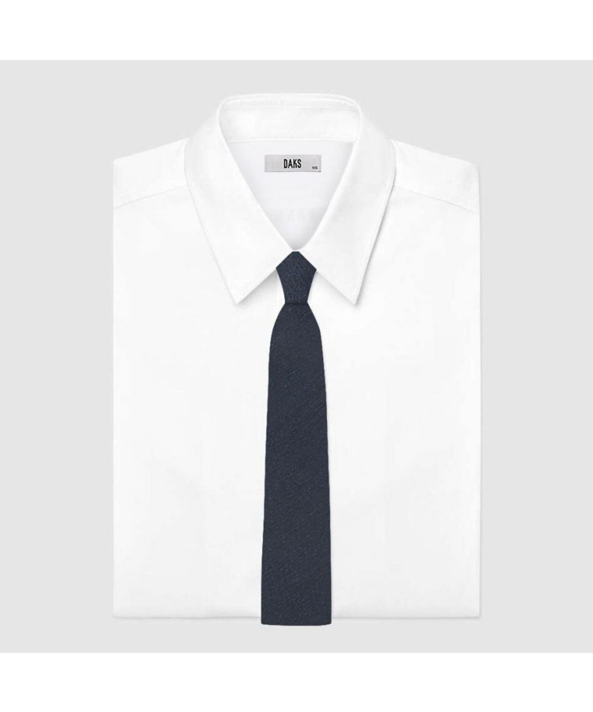 닥스셔츠(DAKS SHIRTS) 실크혼방 텍스쳐 솔리드 넥타이 민트_DMG1ACF1254M1
