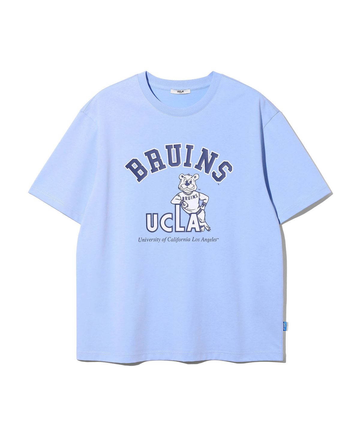 유씨엘에이(UCLA) 남녀공용 러닝 조 반팔 티셔츠[SKY BLUE](UC4STA2)