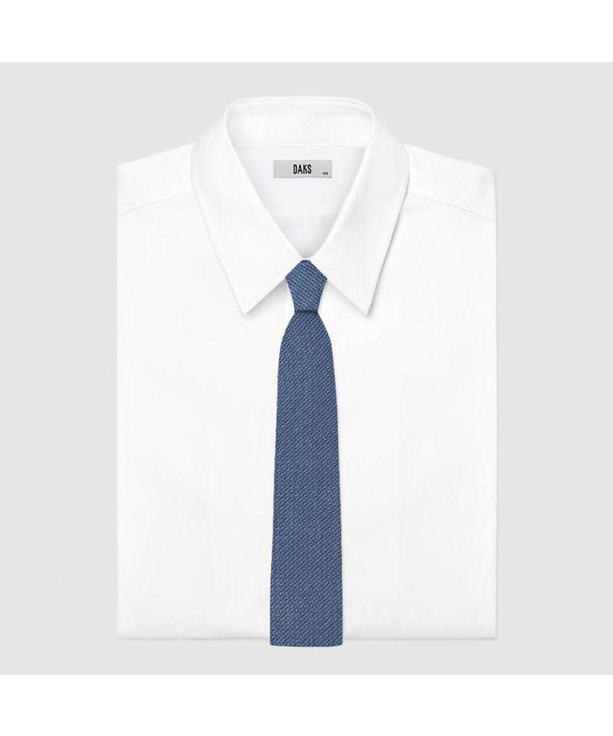 닥스셔츠(DAKS SHIRTS) 실크혼방 글리터 올오버 넥타이 블루_DMG1ACF1301B1