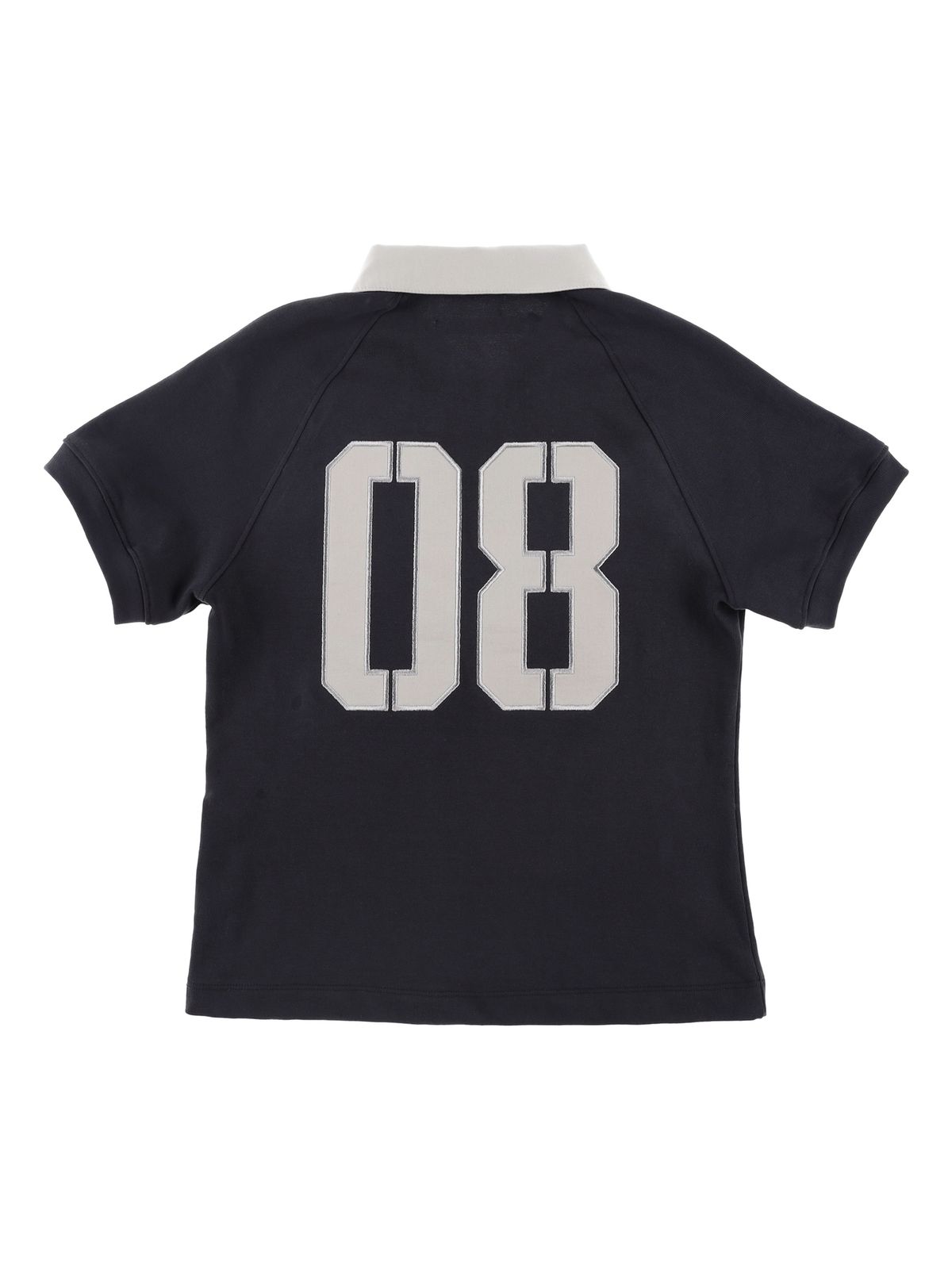 온스카(ONSKA) BUTTON POLO T (CHARCOAL)