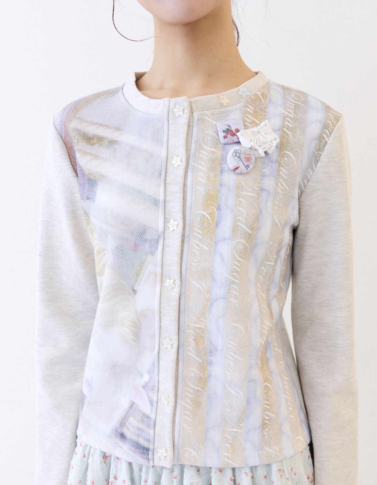 혼쿄(HONKYO) Merry Go Round Cardigan
