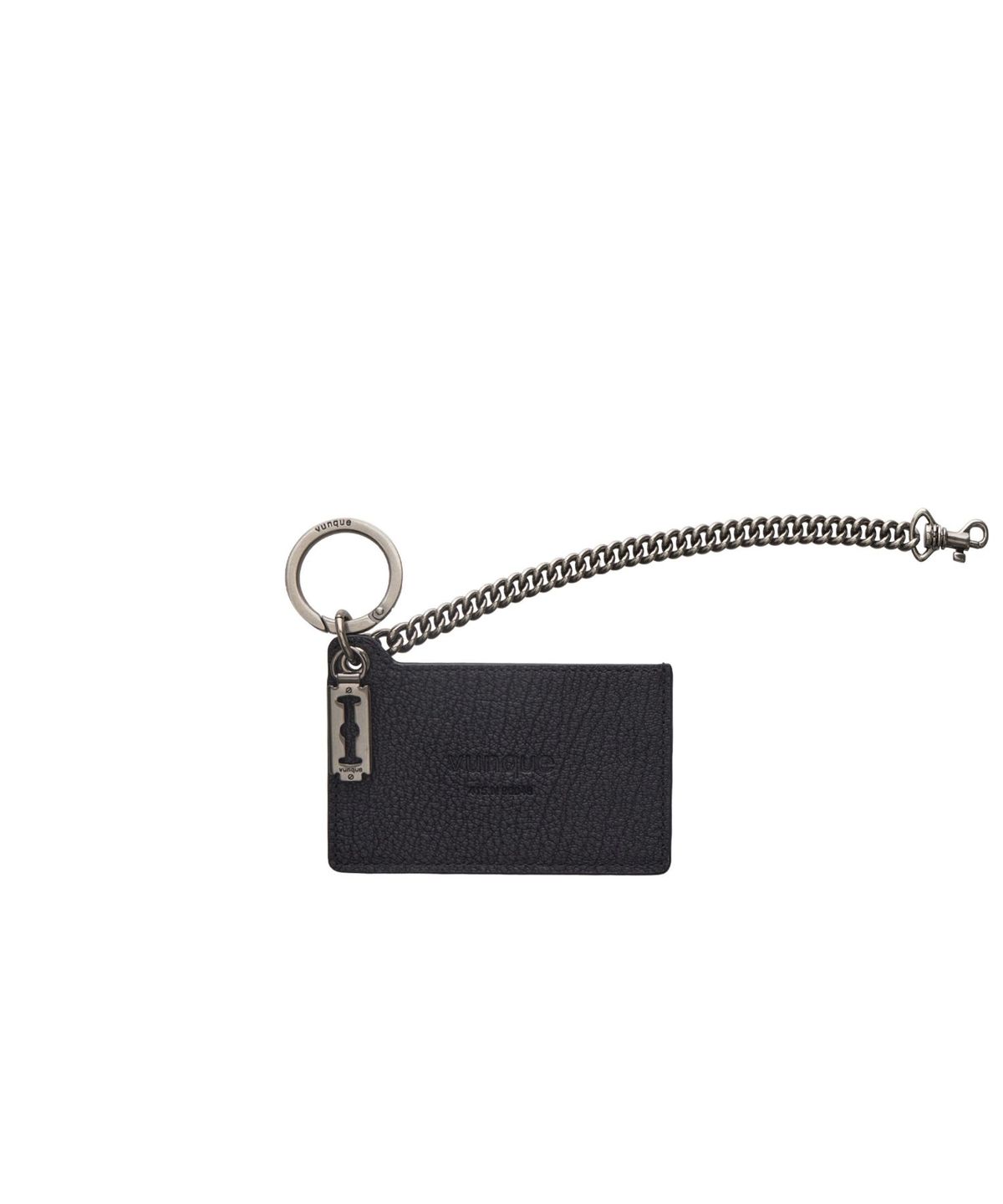 분크(VUNQUE) Perfec Motor Chain Card Holder Charm (퍼펙 모터 체인 카드홀더 참) Black
