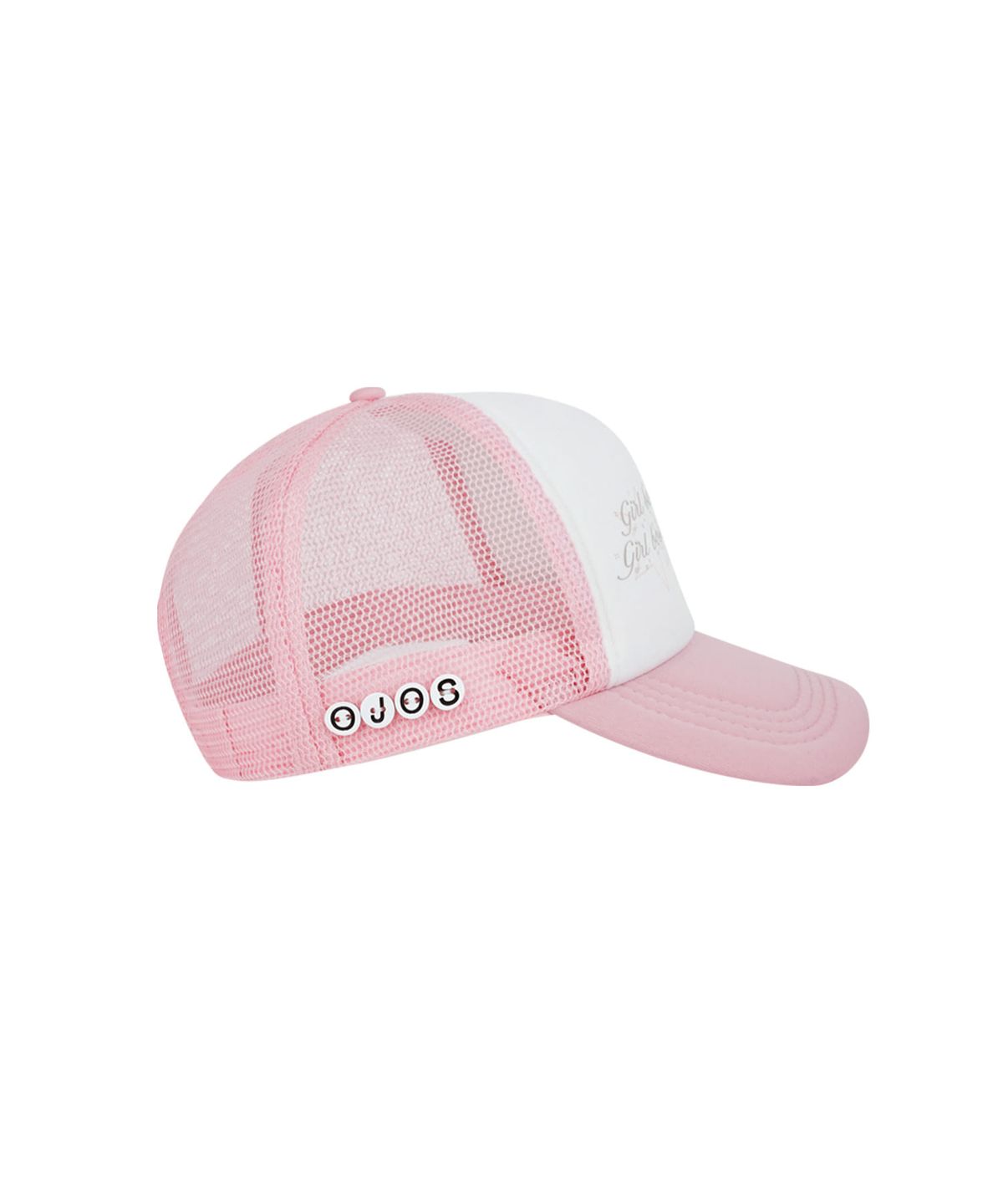 오호스(OJOS) Girlboss Trucker Cap / Pink