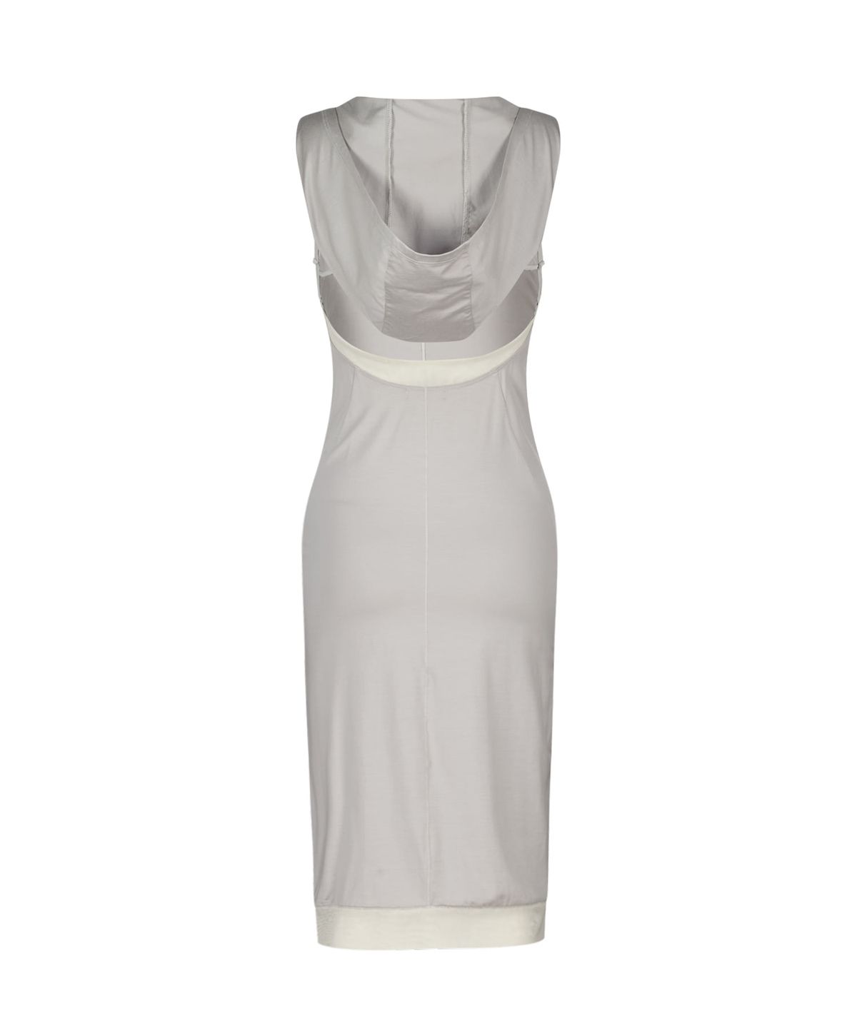 오호스(OJOS) Flatseam Halter Midi Dress / Grey