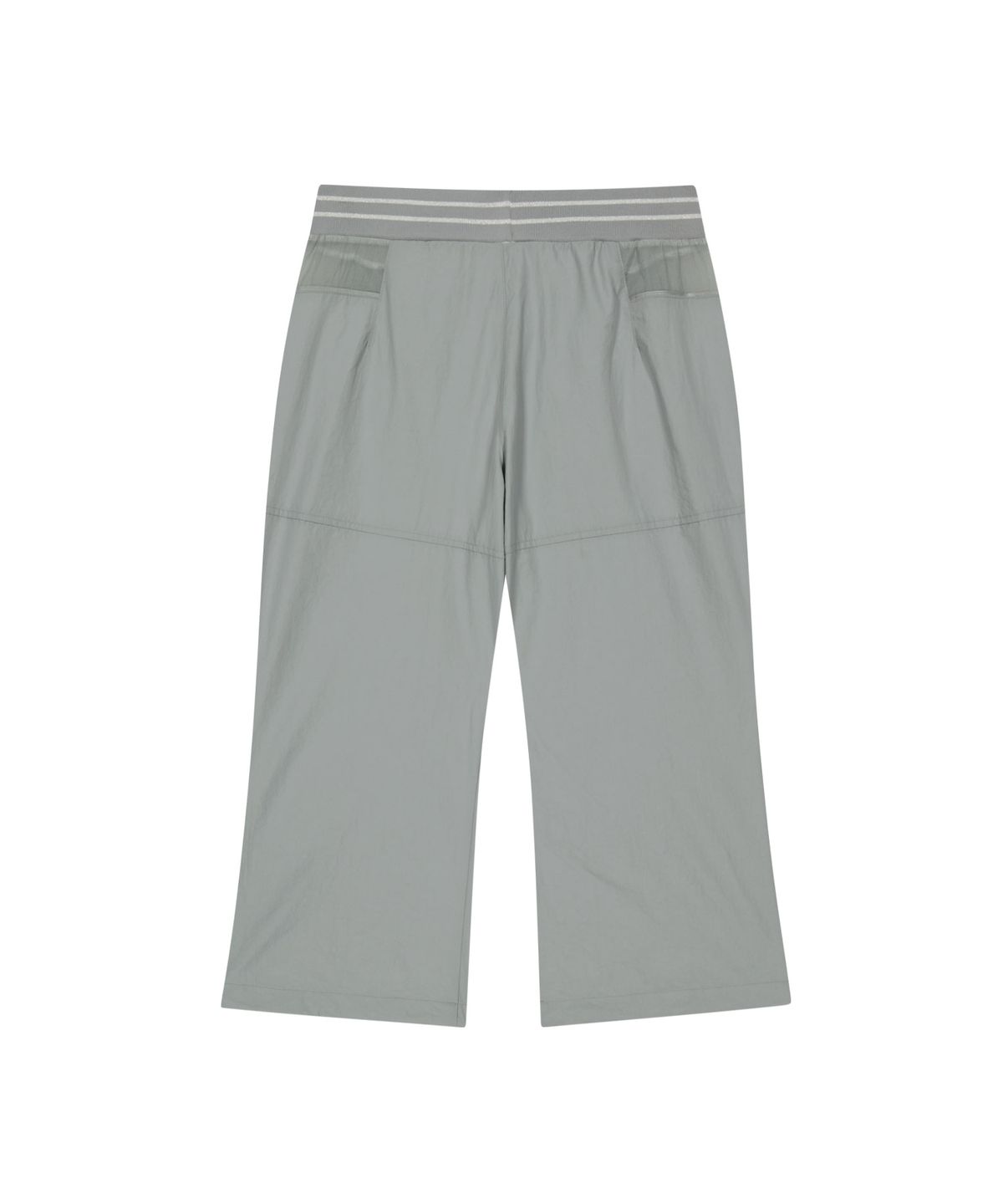 오호스(OJOS) Nylon Banding Capri pants / Grey