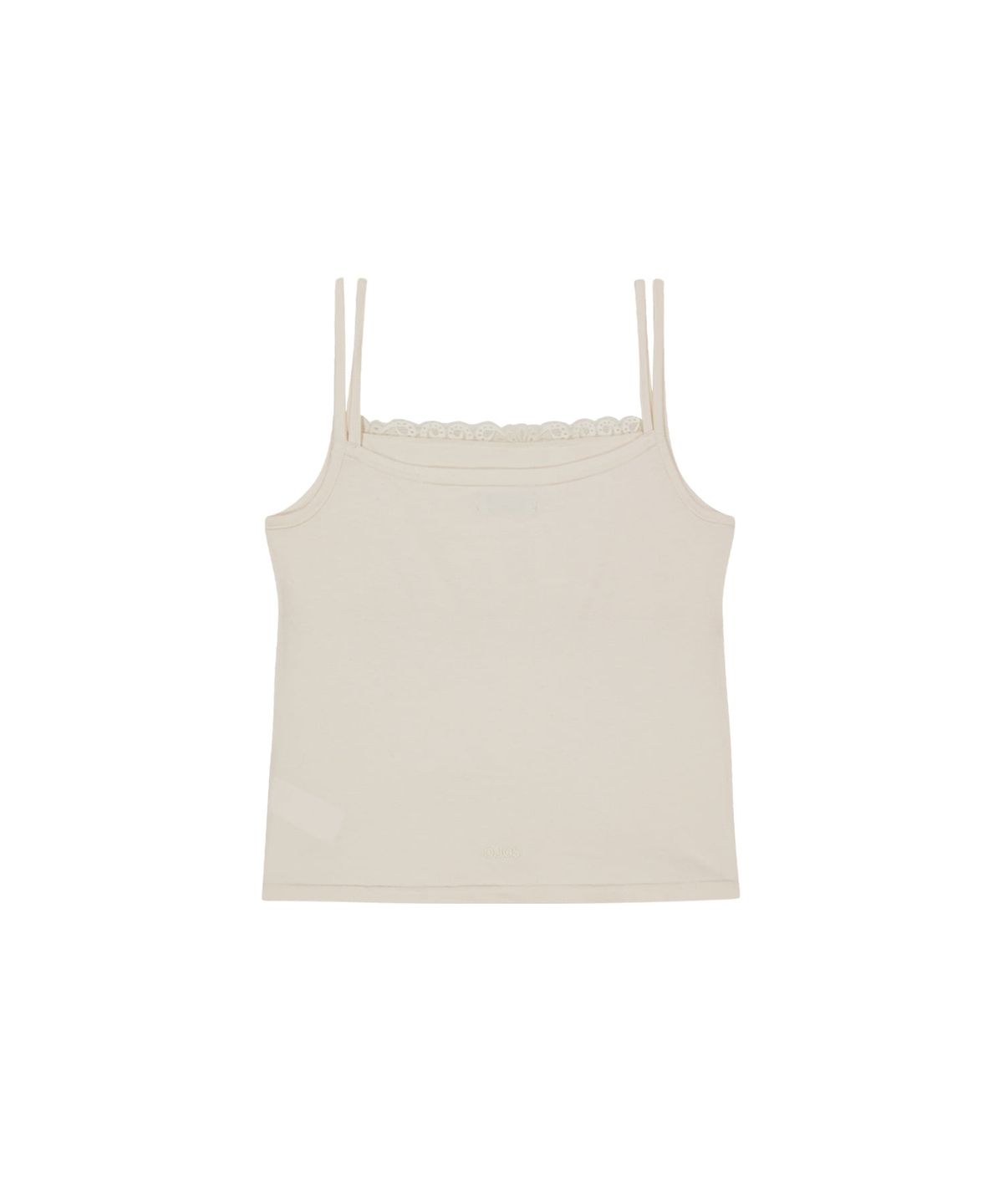 오호스(OJOS) Double Strap Lace Sleevless / Yellow