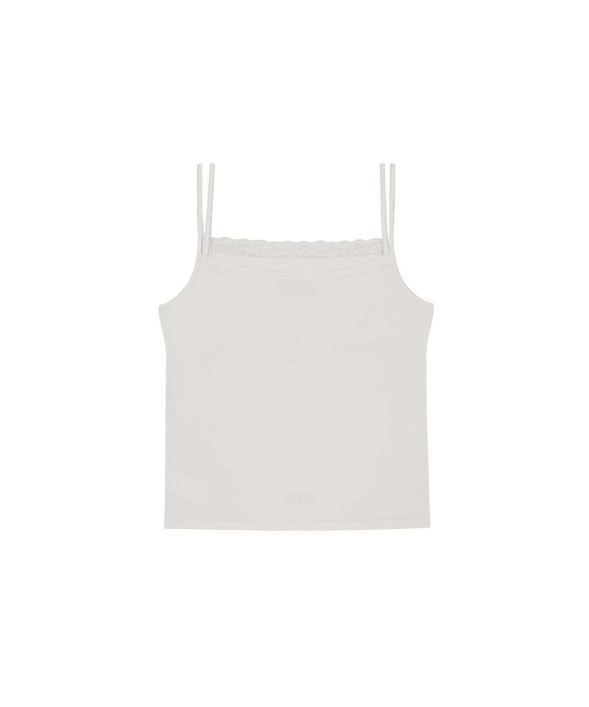 오호스(OJOS) Double Strap Lace Sleevless / Off White