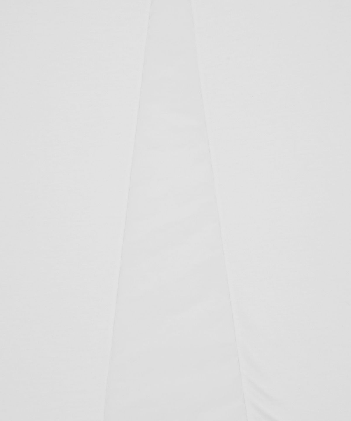 오호스(OJOS) Sheer Panel Flare Tee / White