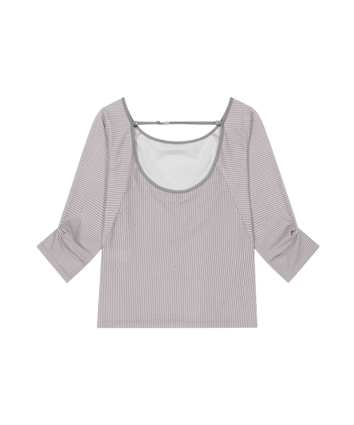 오호스(OJOS) Backless Capri Sleeves / Pink
