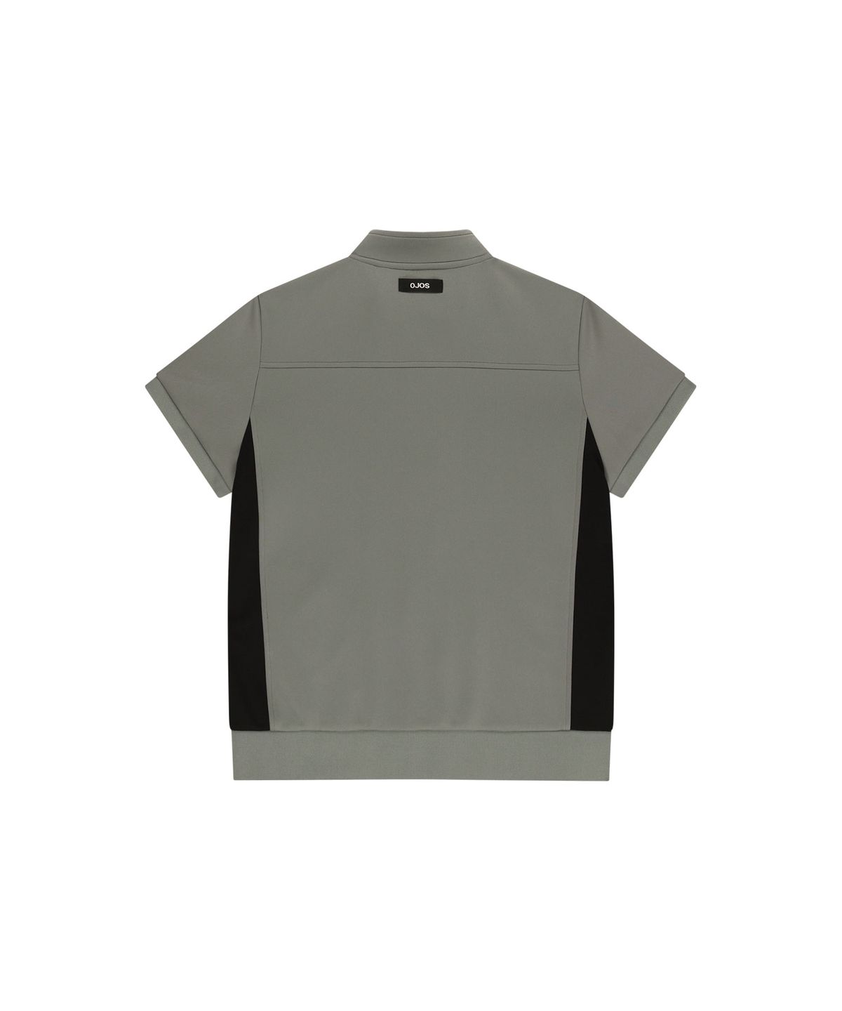 오호스(OJOS) Metallic Tape Track Zip-Up / Khaki
