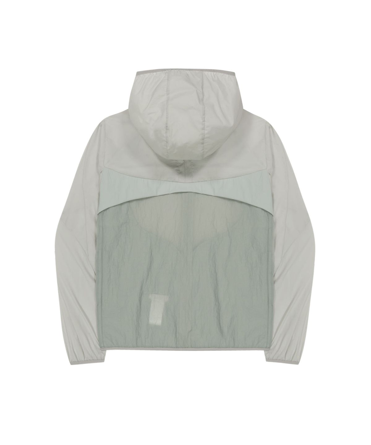 오호스(OJOS) Paneled Lightweight Windbreaker / Grey