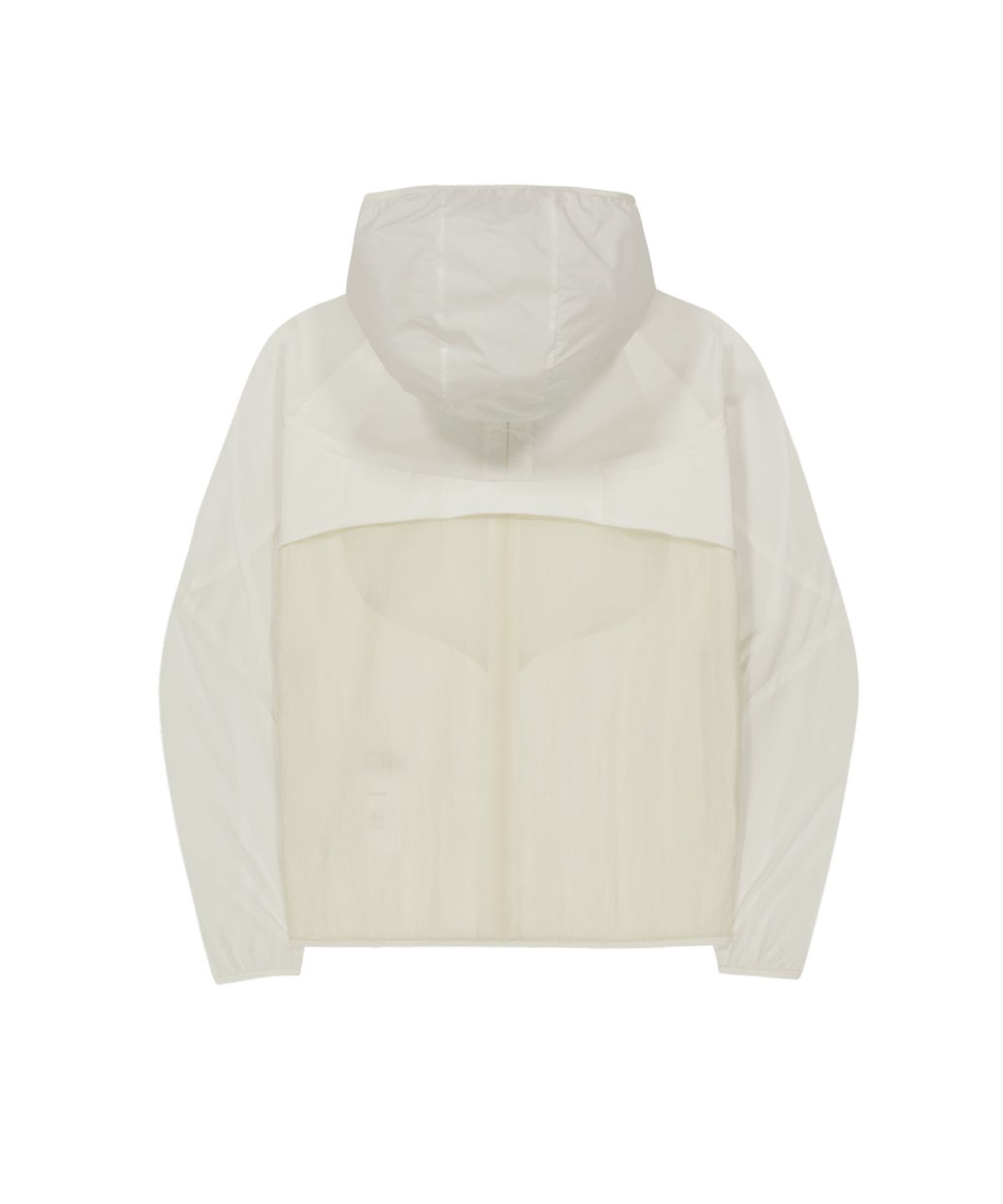 오호스(OJOS) Paneled Lightweight Windbreaker / Ivory