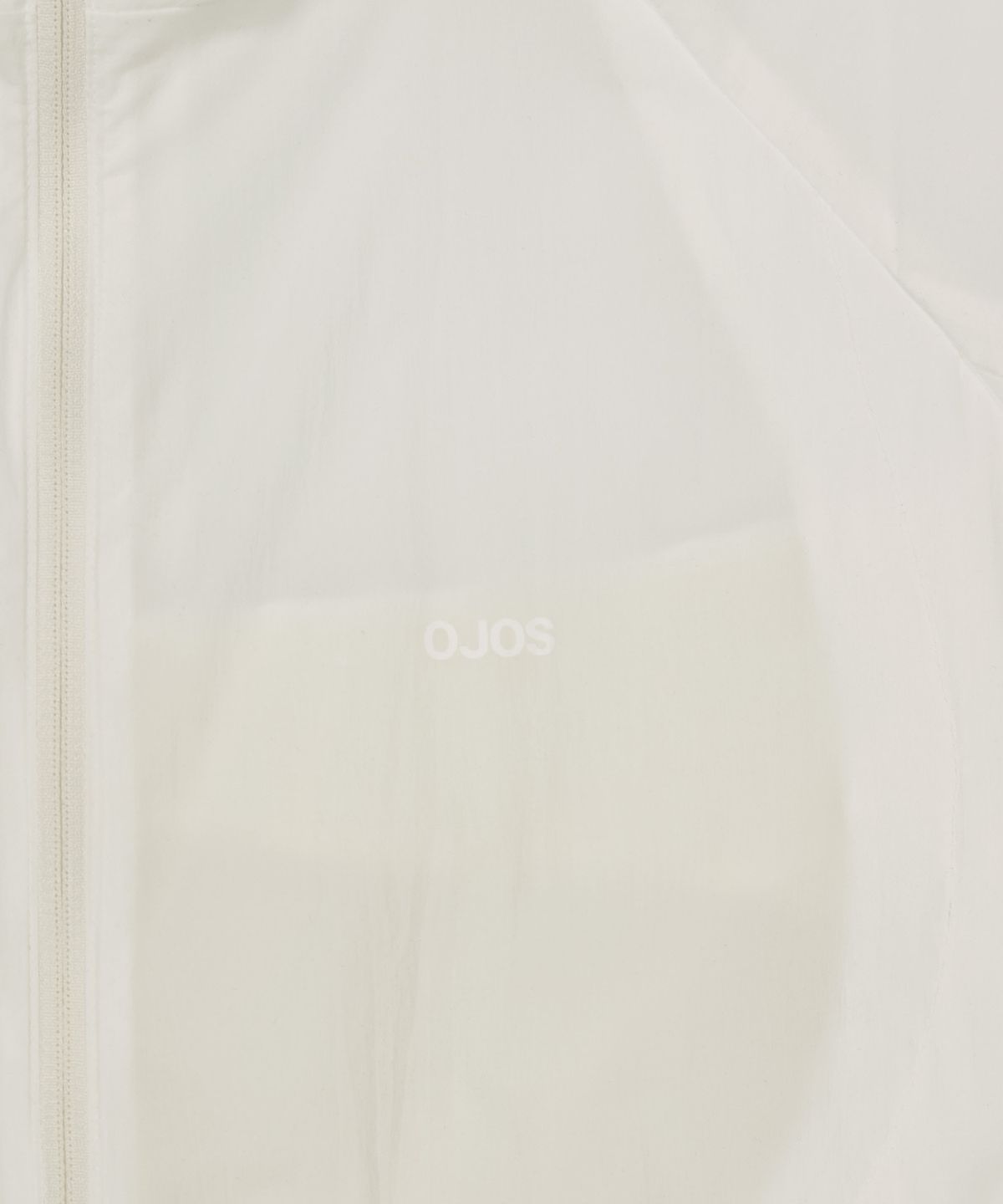 오호스(OJOS) Paneled Lightweight Windbreaker / Ivory