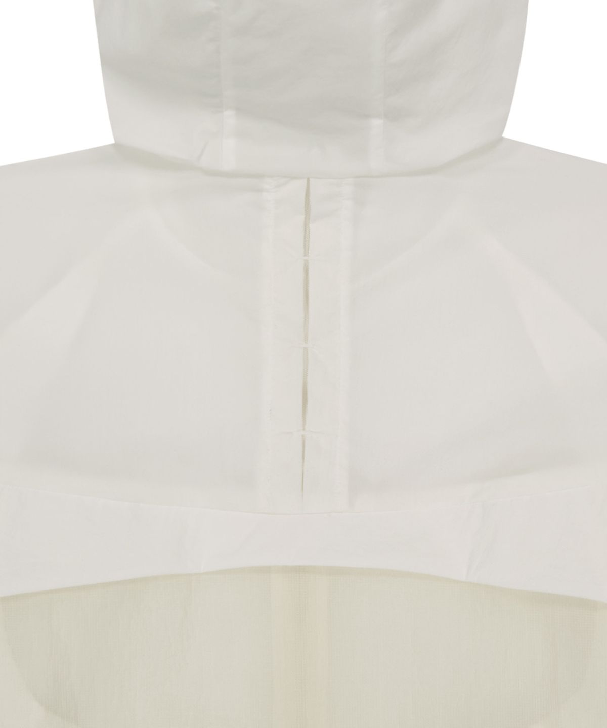 오호스(OJOS) Paneled Lightweight Windbreaker / Ivory