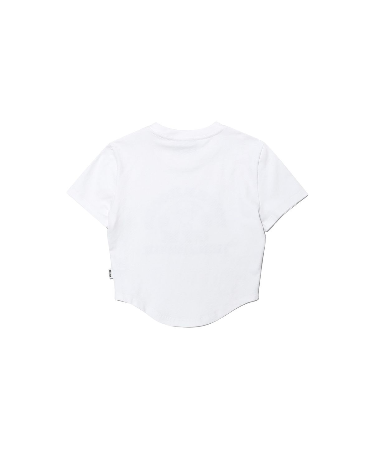 프리덤(FREEDOM) 파워하우스 빅 로고 커브드 티셔츠 (화이트)