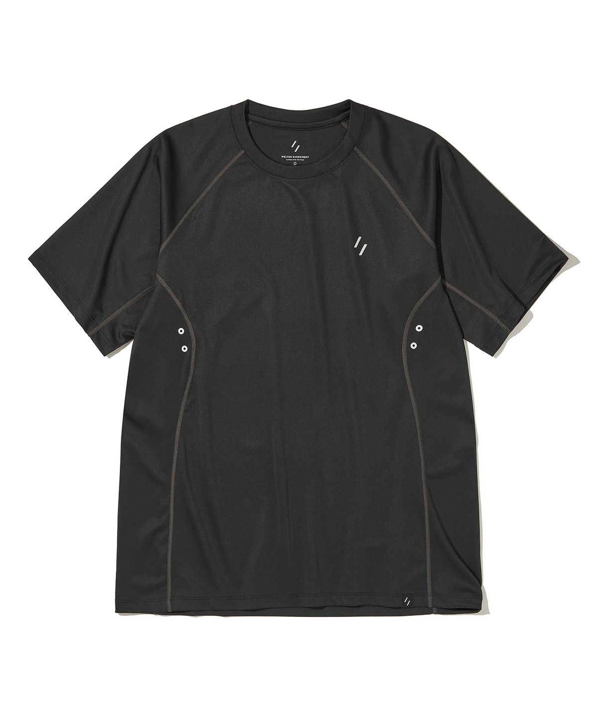 웰터 익스페리먼트(WELTER EXPERIMENT) VELOX T-SHIRT_BLACK