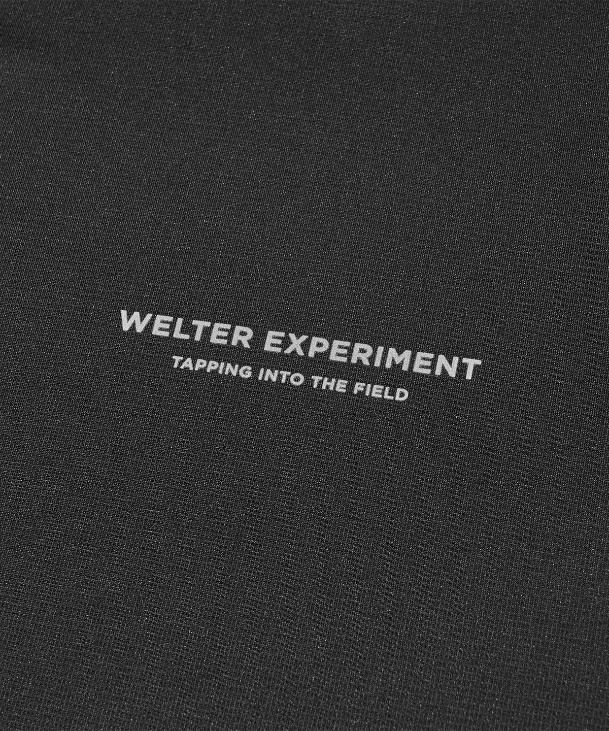 웰터 익스페리먼트(WELTER EXPERIMENT) VELOX T-SHIRT_BLACK