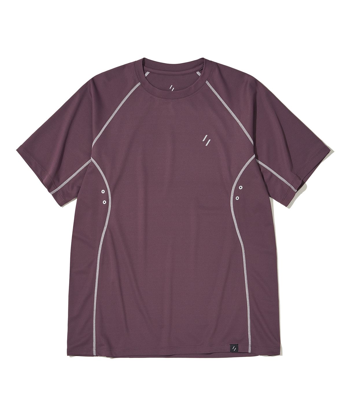 웰터 익스페리먼트(WELTER EXPERIMENT) VELOX T-SHIRT_PURPLE