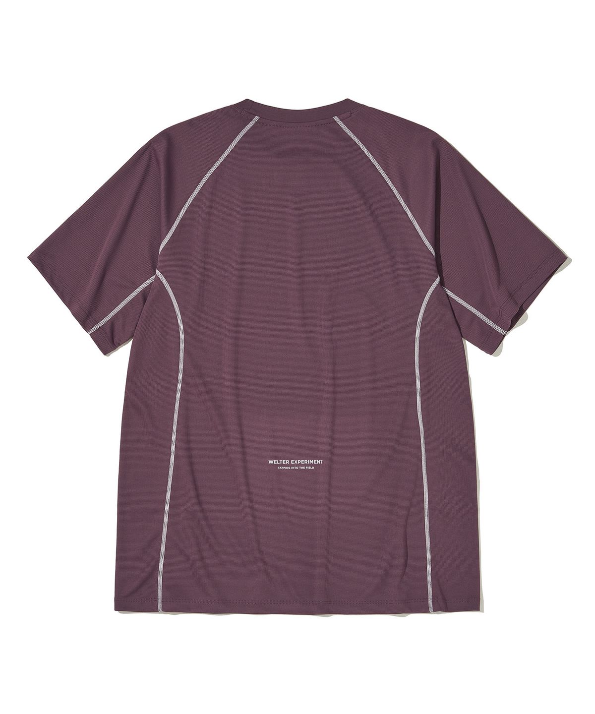 웰터 익스페리먼트(WELTER EXPERIMENT) VELOX T-SHIRT_PURPLE