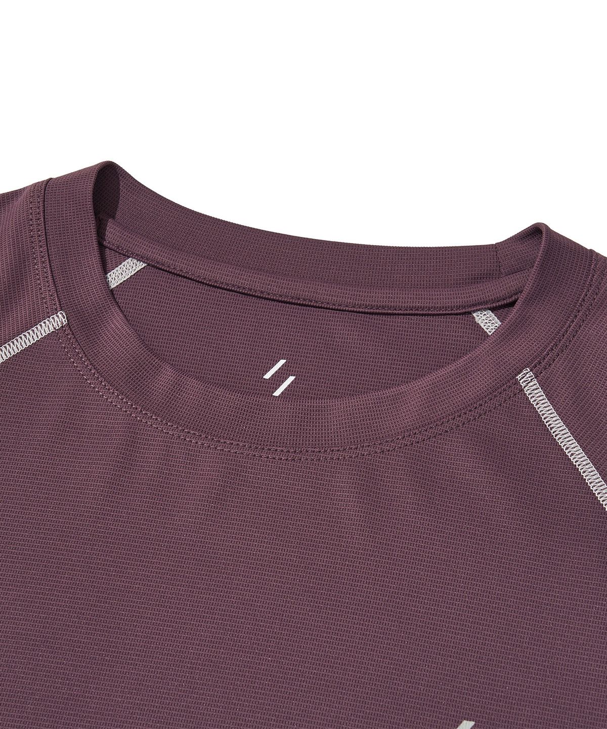 웰터 익스페리먼트(WELTER EXPERIMENT) VELOX T-SHIRT_PURPLE
