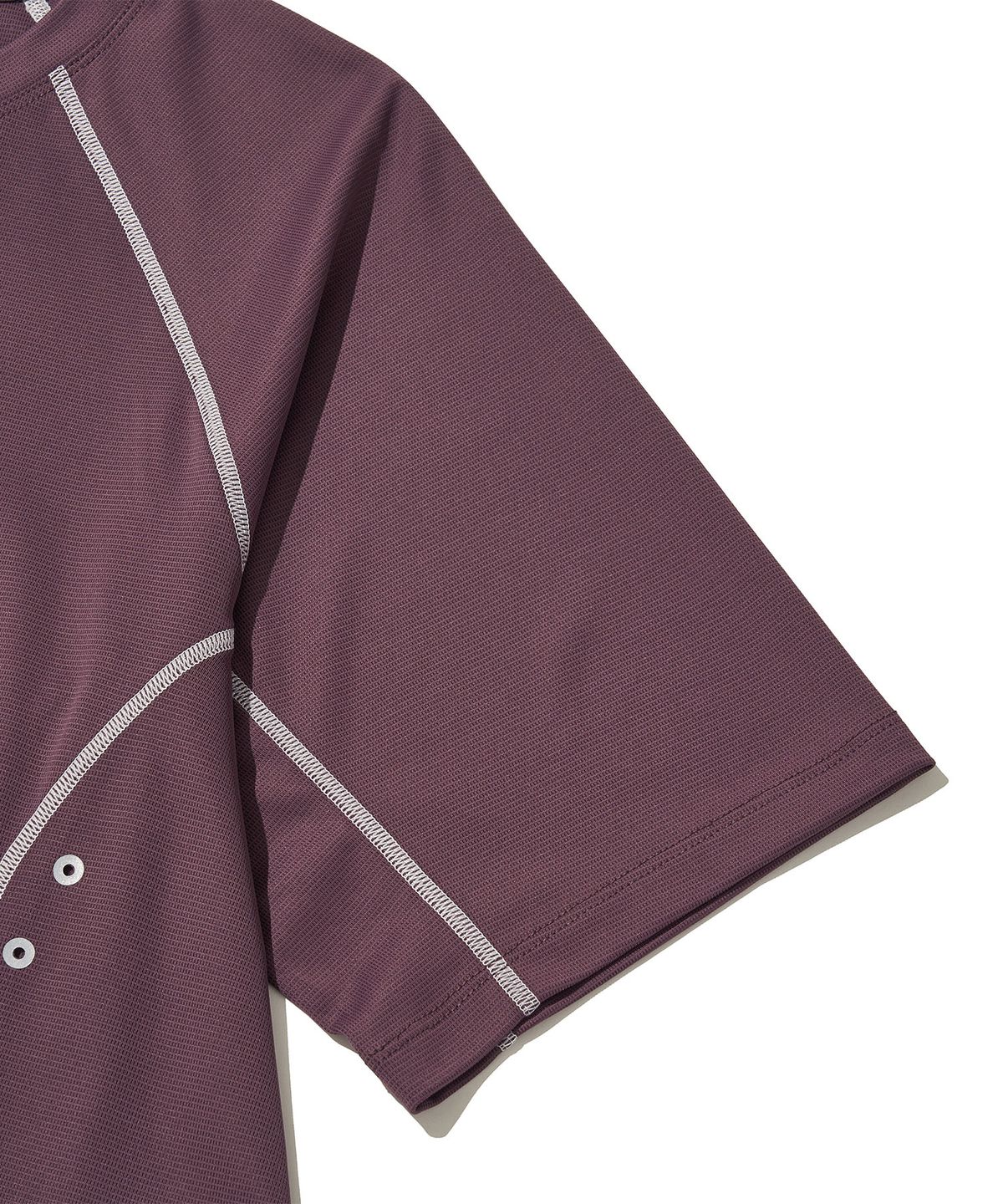 웰터 익스페리먼트(WELTER EXPERIMENT) VELOX T-SHIRT_PURPLE