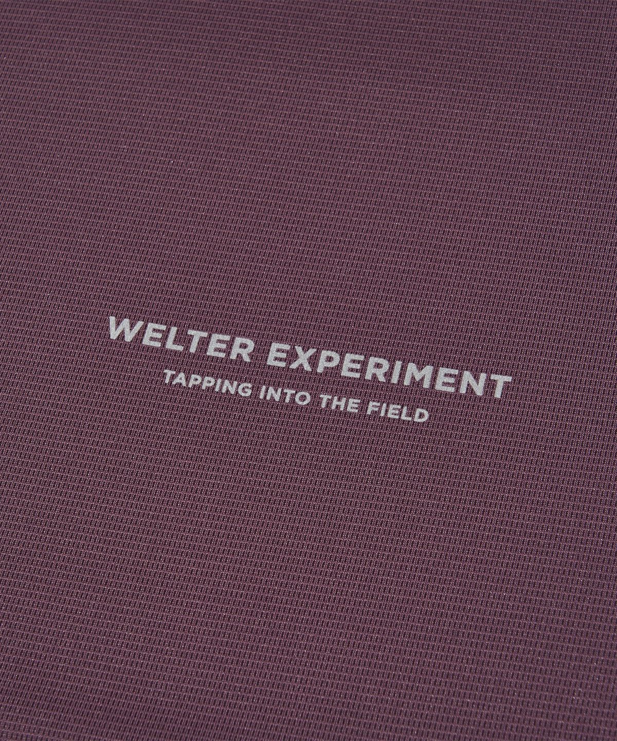 웰터 익스페리먼트(WELTER EXPERIMENT) VELOX T-SHIRT_PURPLE
