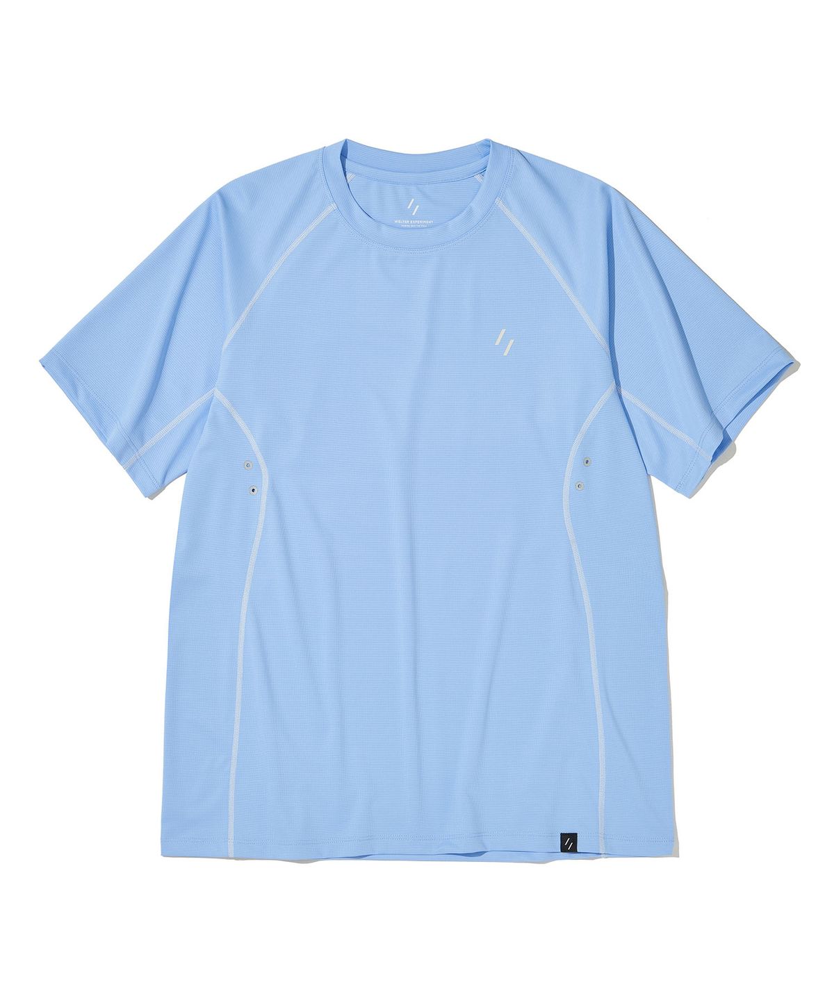 웰터 익스페리먼트(WELTER EXPERIMENT) VELOX T-SHIRT_SKY BLUE