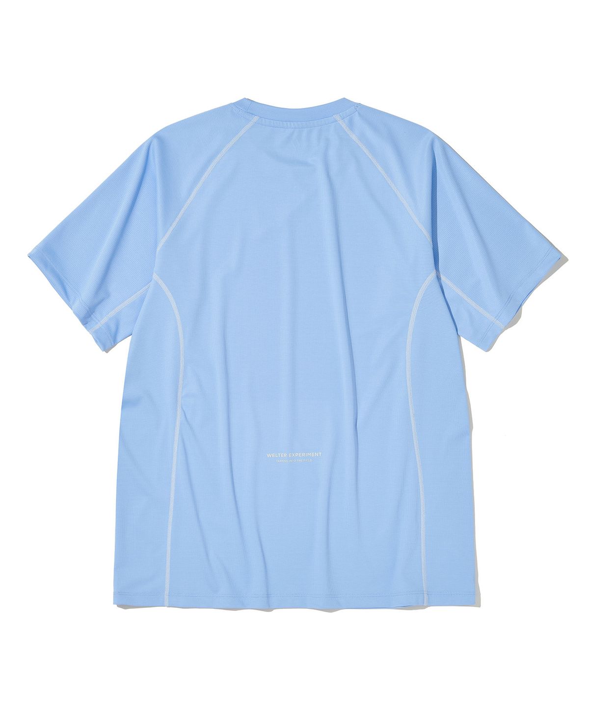 웰터 익스페리먼트(WELTER EXPERIMENT) VELOX T-SHIRT_SKY BLUE