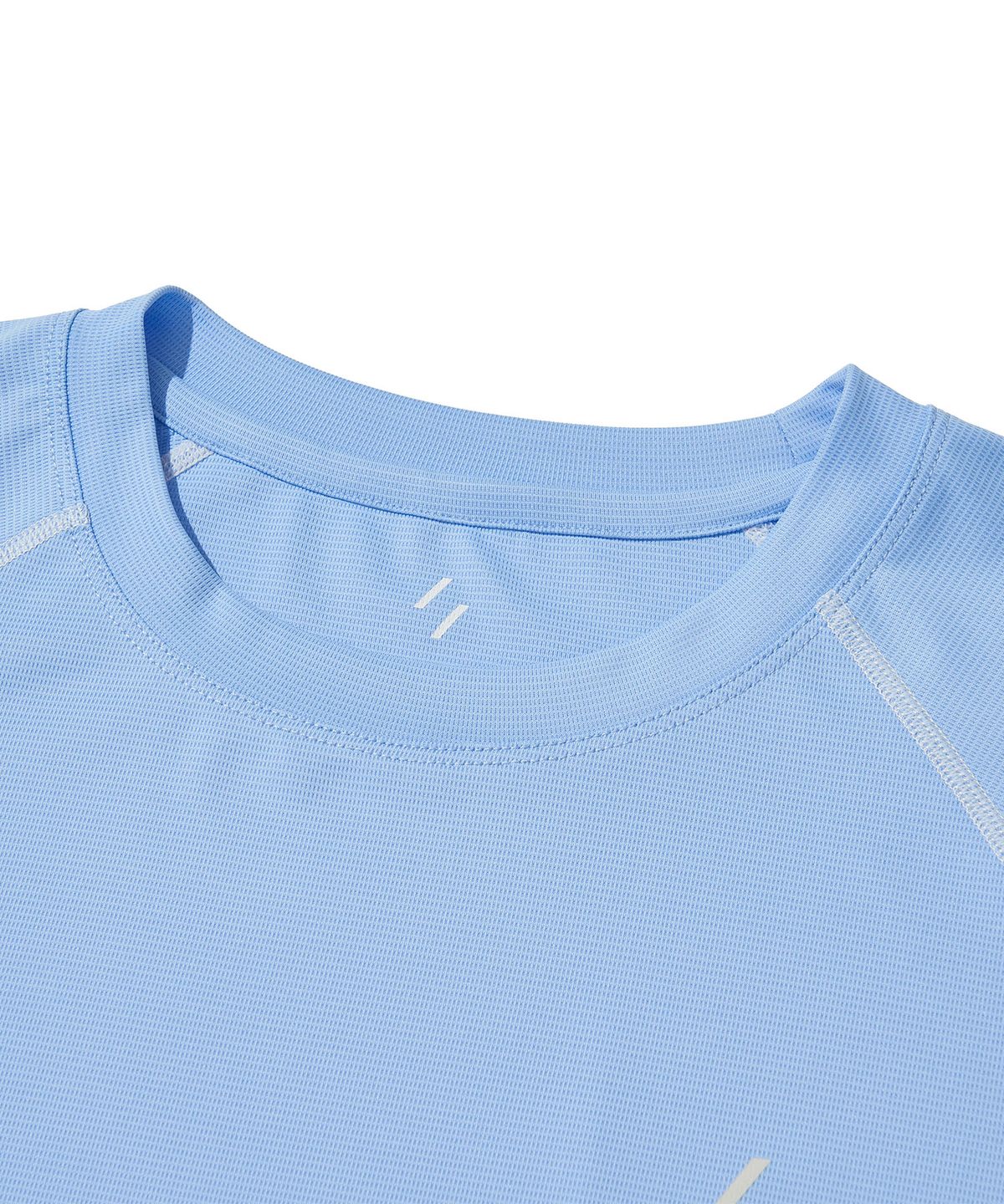 웰터 익스페리먼트(WELTER EXPERIMENT) VELOX T-SHIRT_SKY BLUE